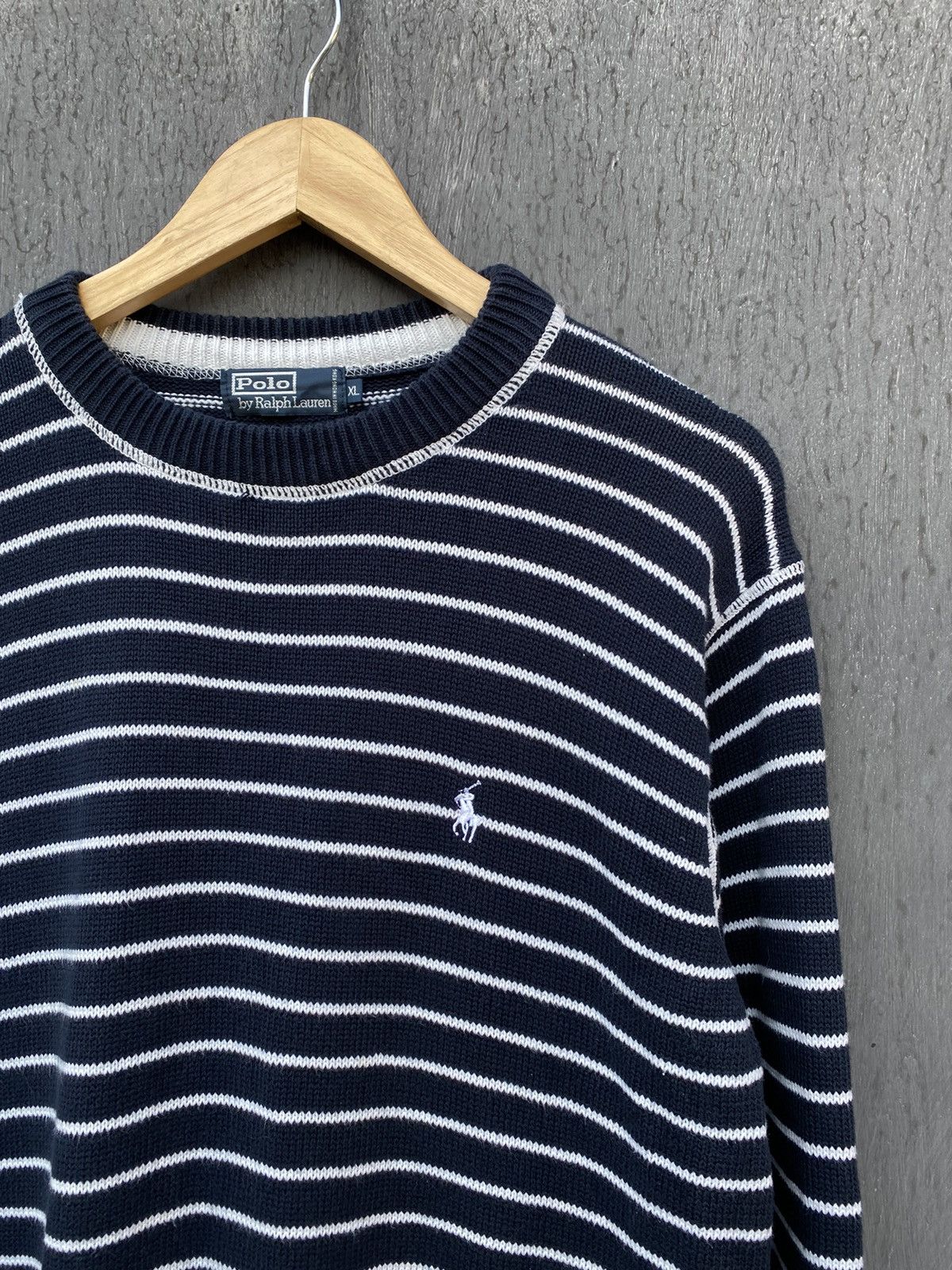 Polo Ralph Lauren Polo Ralph Lauren Vintage cotton striped sweater size XL Size US XL / EU 56 / 4 - 2 Thumbnail