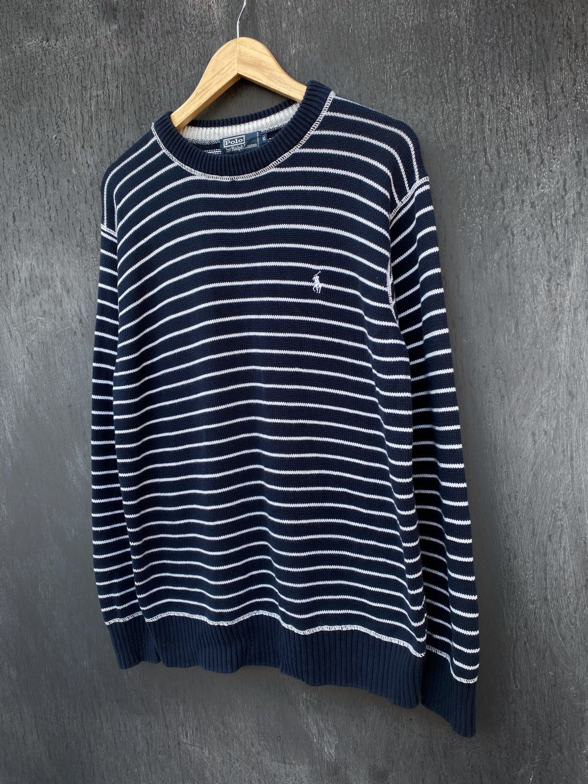 Polo Ralph Lauren Polo Ralph Lauren Vintage cotton striped sweater size XL Size US XL / EU 56 / 4 - 1 Thumbnail