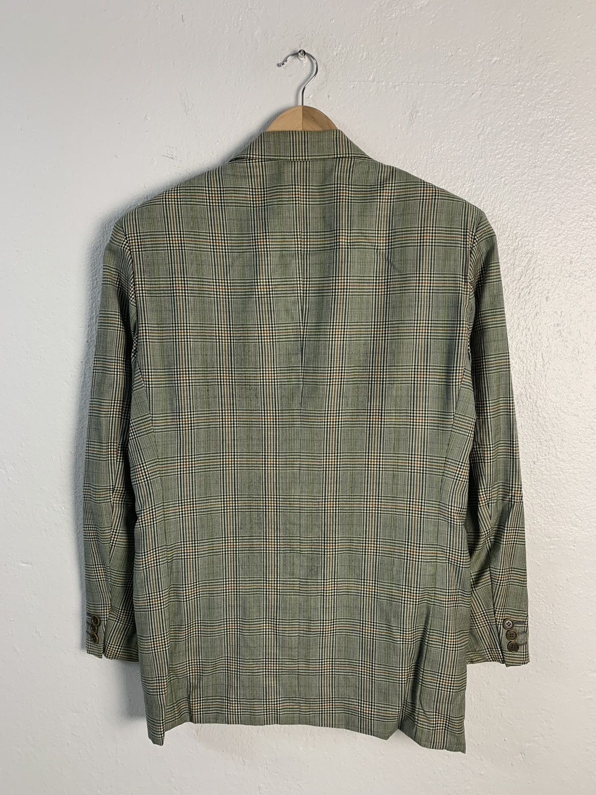 Salvatore Ferragamo Salvatore Ferragamo Checkered Blazer Jacket Size 46R - 9 Thumbnail