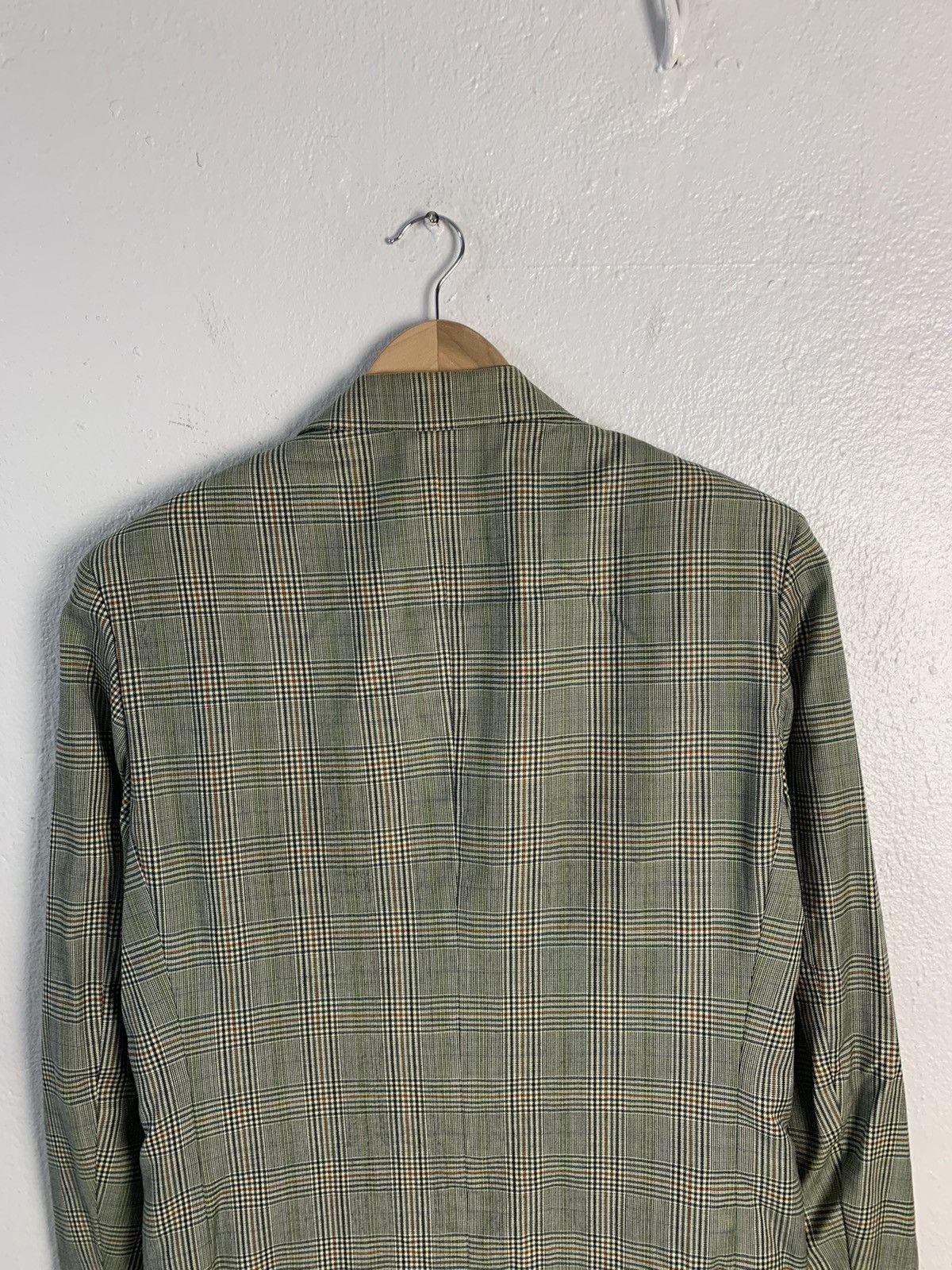 Salvatore Ferragamo Salvatore Ferragamo Checkered Blazer Jacket Size 46R - 12 Thumbnail