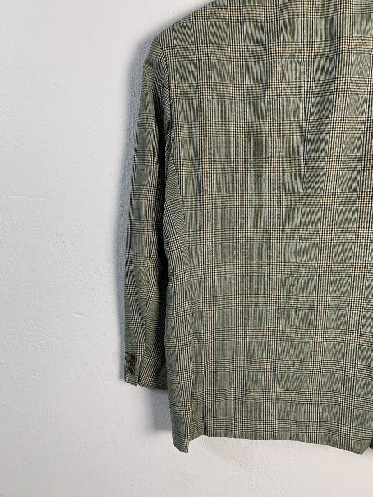 Salvatore Ferragamo Salvatore Ferragamo Checkered Blazer Jacket Size 46R - 10 Thumbnail