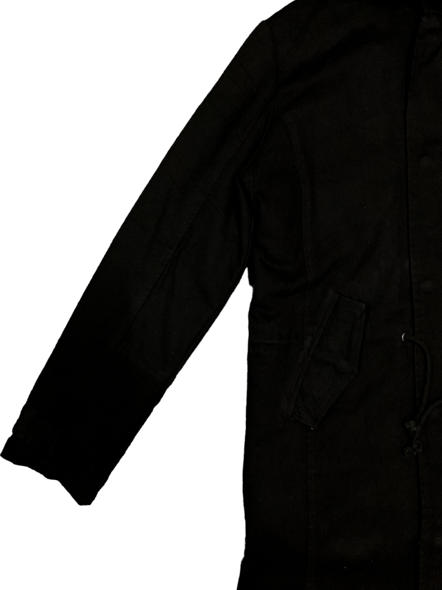 Japanese Brand Vintage Japanese Brand Fishtail Denim Jacket with Fur Size US M / EU 48-50 / 2 - 10 Thumbnail