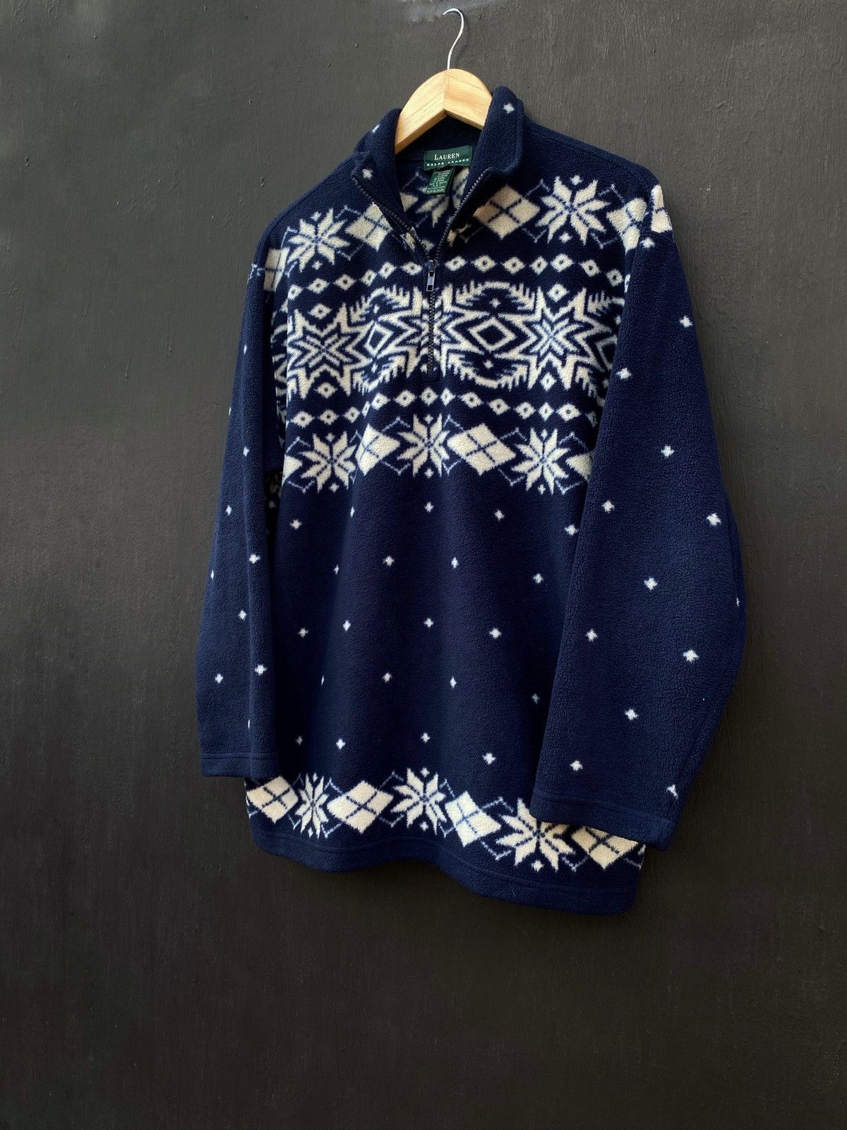 Polo Ralph Lauren Ralph Lauren Aztec green label fleece size L Size L / US 10 / IT 46 - 1 Thumbnail
