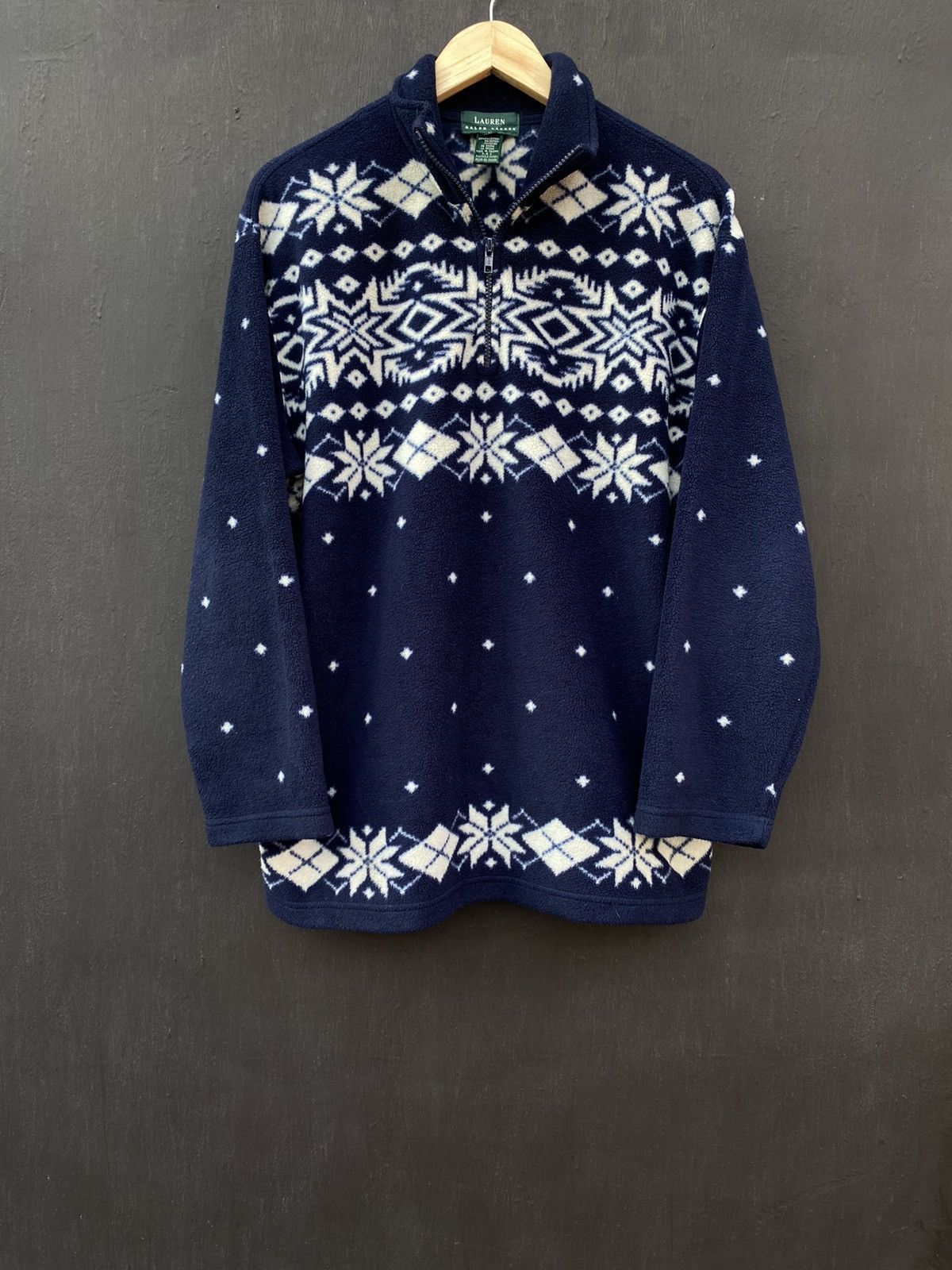 Polo Ralph Lauren Ralph Lauren Aztec green label fleece size L Size L / US 10 / IT 46 - 2 Thumbnail
