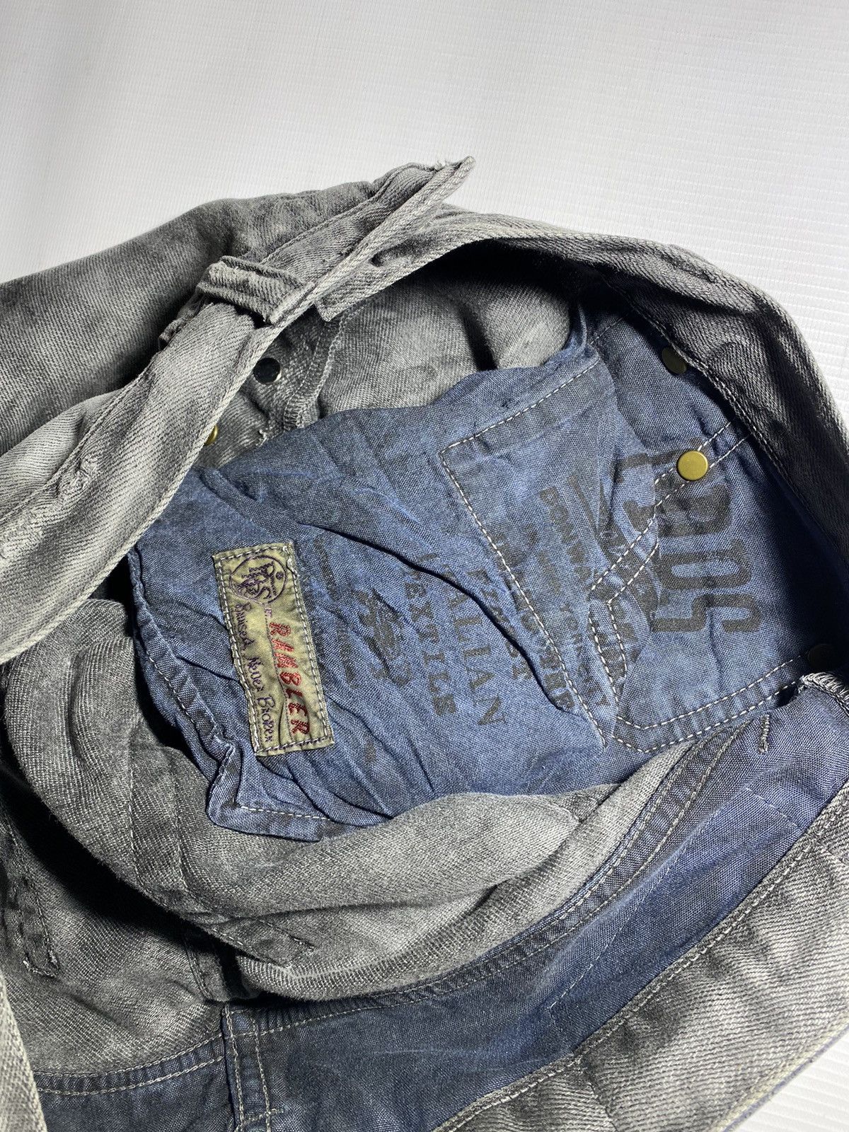 Japanese Brand PRPS Distressed gray faded jeans size 32 japanese style Size US 32 / EU 48 - 9 Thumbnail