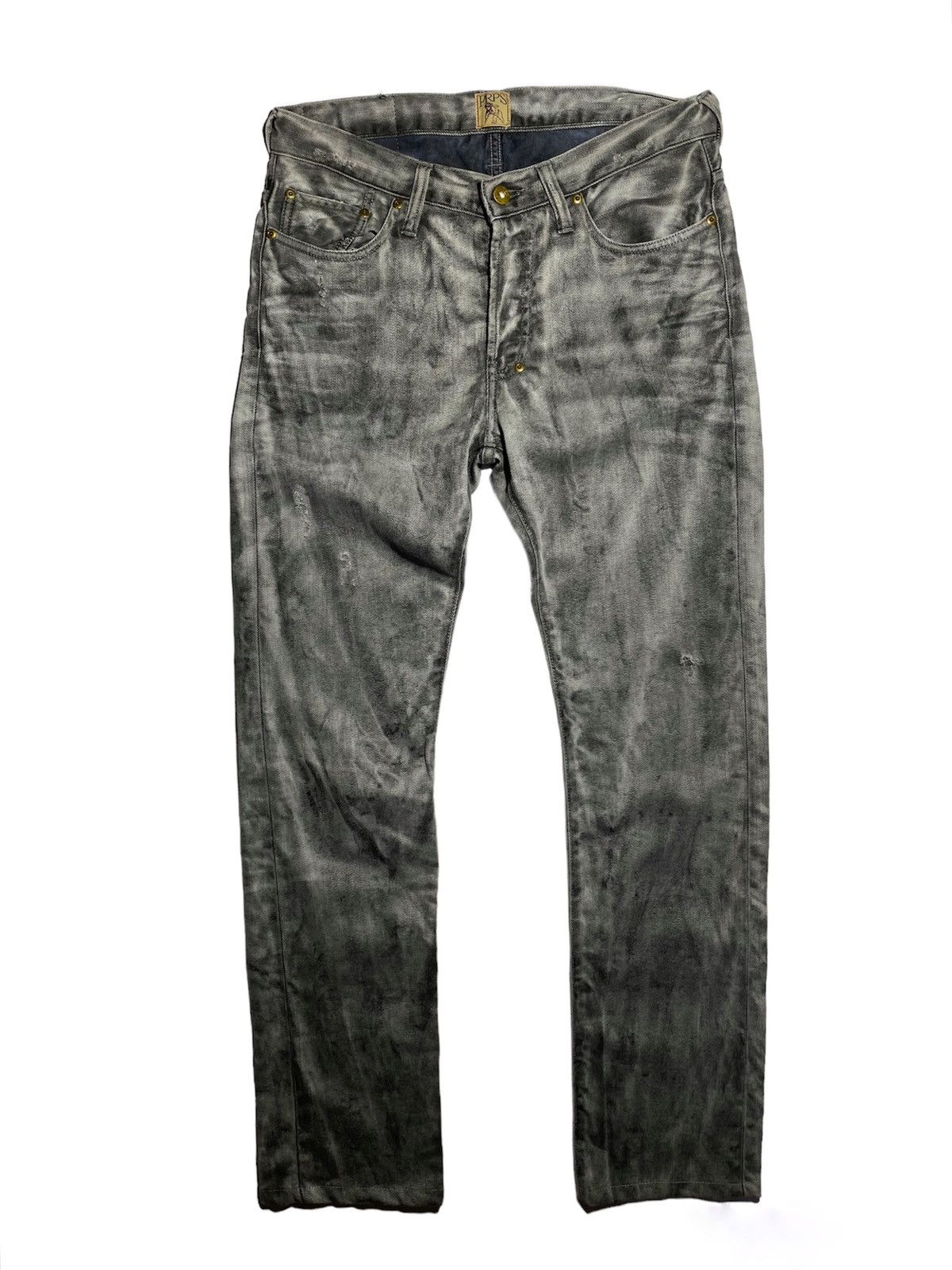 Japanese Brand PRPS Distressed gray faded jeans size 32 japanese style Size US 32 / EU 48 - 2 Thumbnail