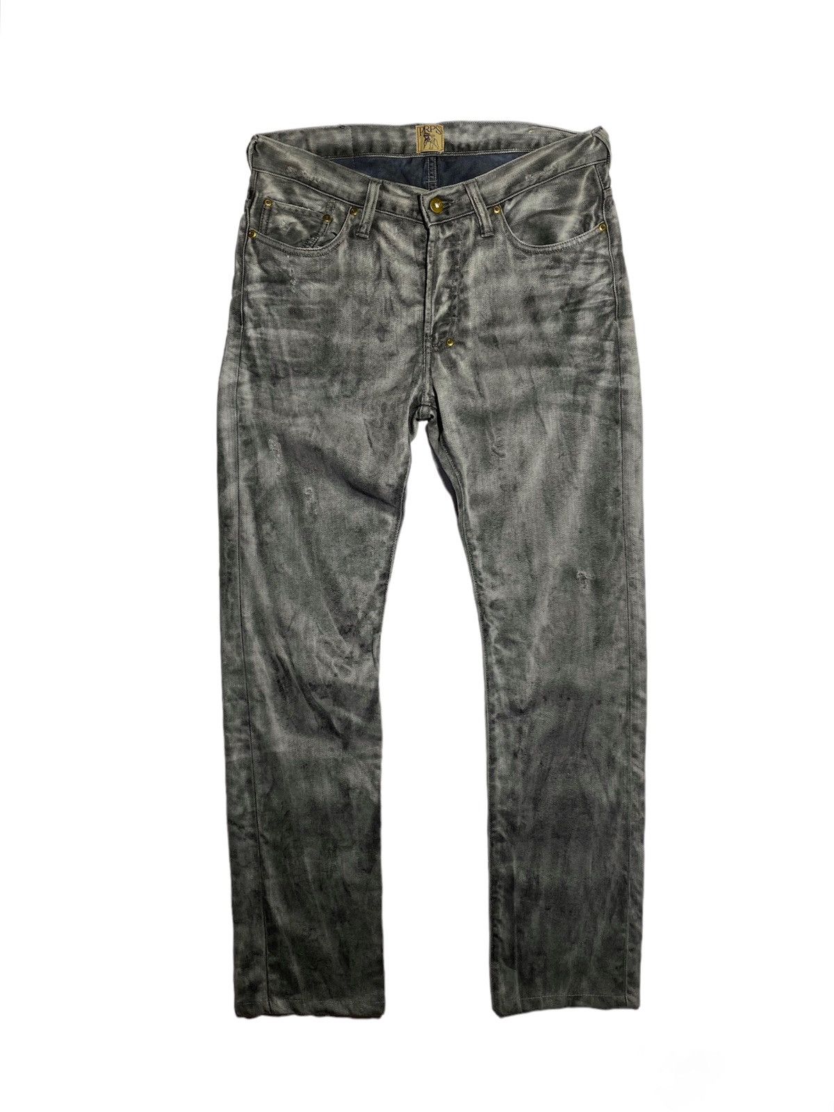 Japanese Brand PRPS Distressed gray faded jeans size 32 japanese style Size US 32 / EU 48 - 1 Thumbnail