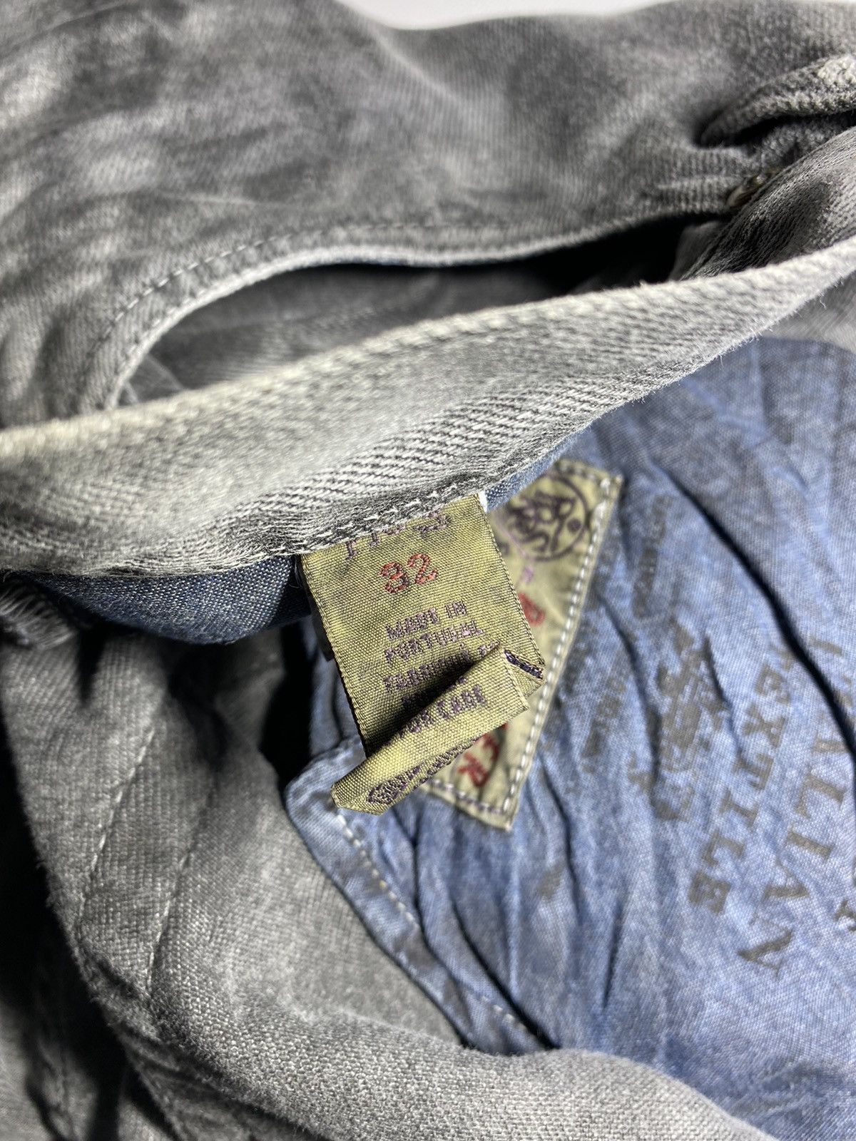 Japanese Brand PRPS Distressed gray faded jeans size 32 japanese style Size US 32 / EU 48 - 10 Thumbnail