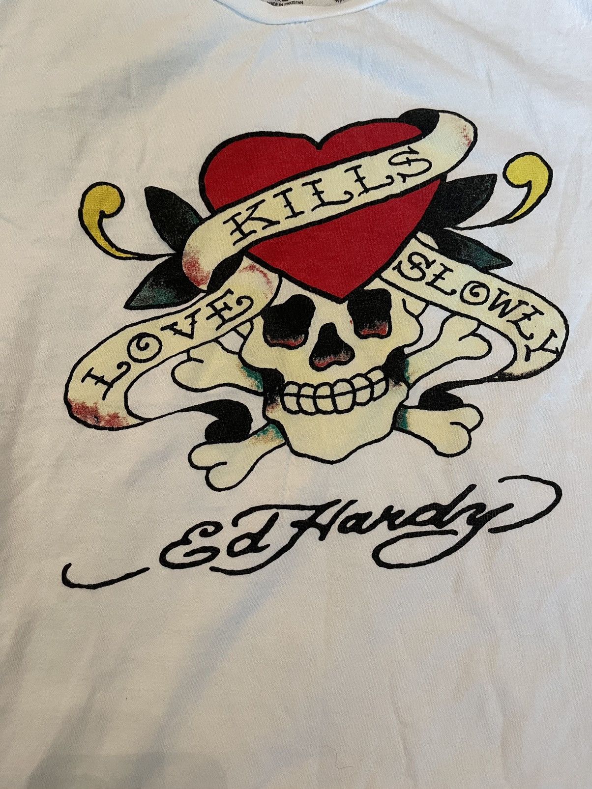 Christian Audigier × Ed Hardy × Vintage Ed Hardy by Christian Audigier Y2K t-shirt Size US M / EU 48-50 / 2 - 2 Thumbnail