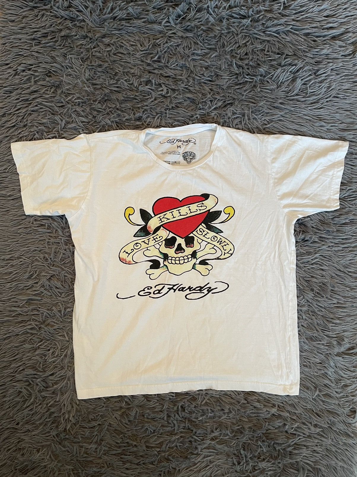 Christian Audigier × Ed Hardy × Vintage Ed Hardy by Christian Audigier Y2K t-shirt Size US M / EU 48-50 / 2 - 1 Thumbnail