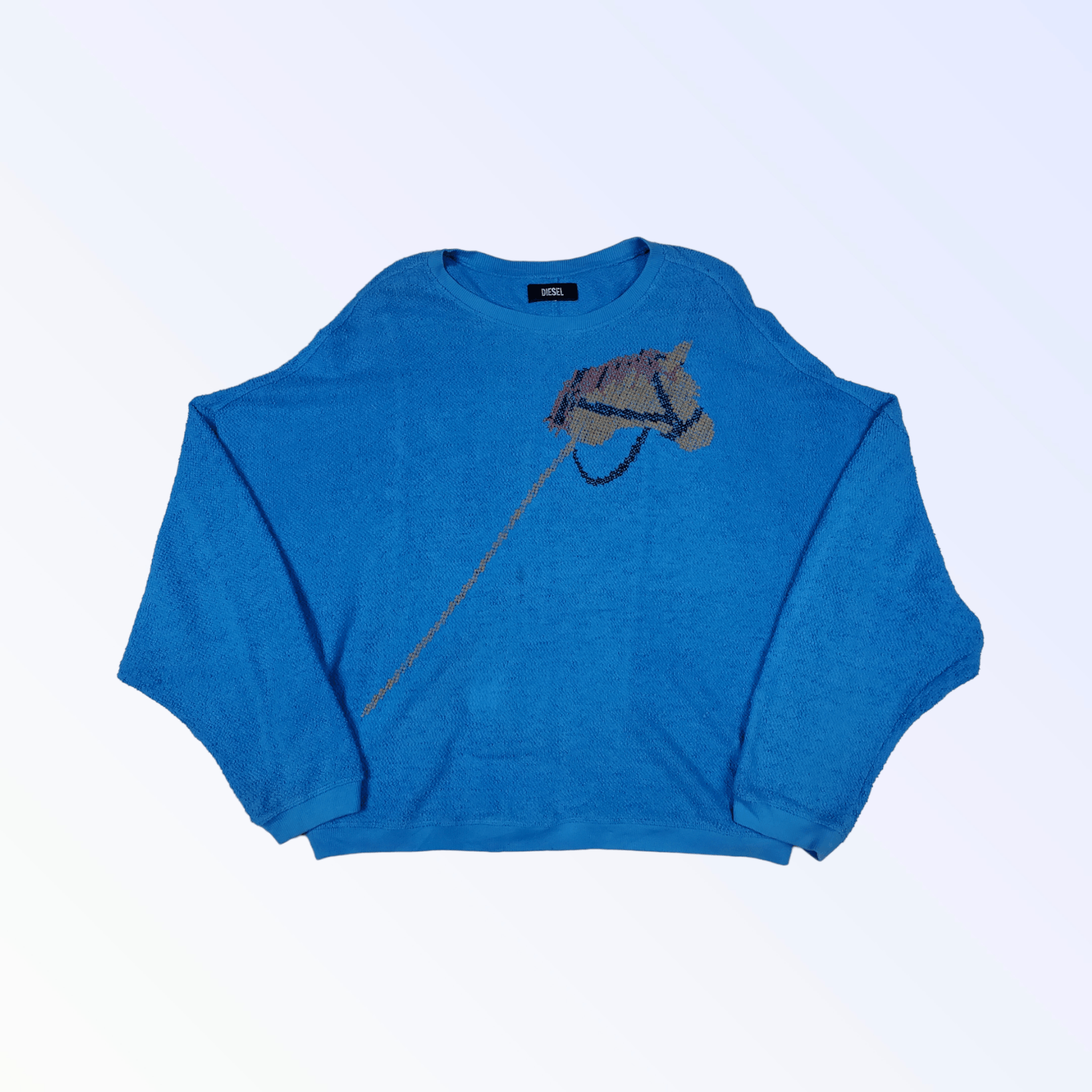 Diesel × Vintage Vintage Diesel Horse Printed Size XL / US 12-14 / IT 48-50 - 1 Thumbnail