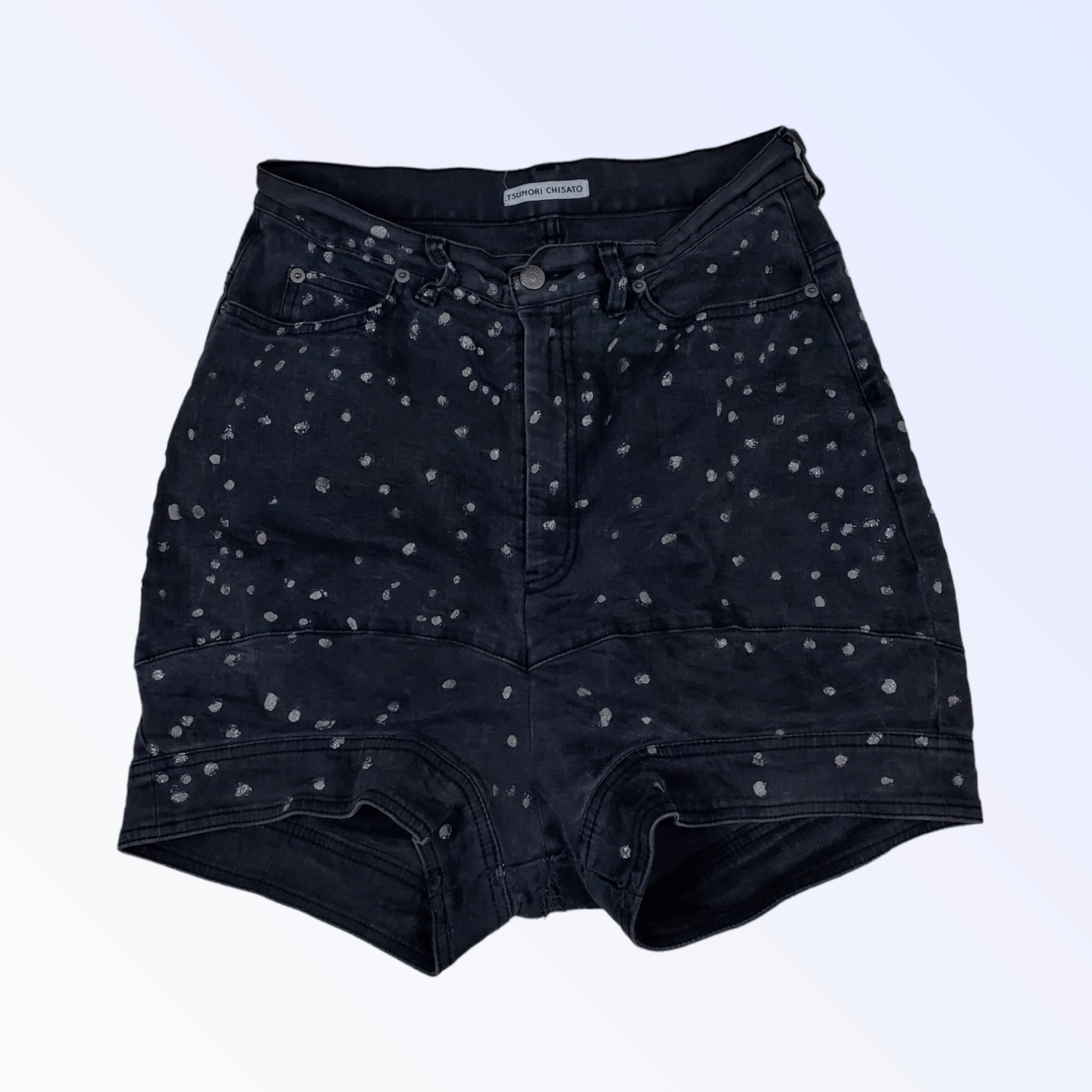 image of Issey Miyake x Tsumori Chisato Vintage Short Tsumori Chisato Jeans in Black, Women's (Size 32)
