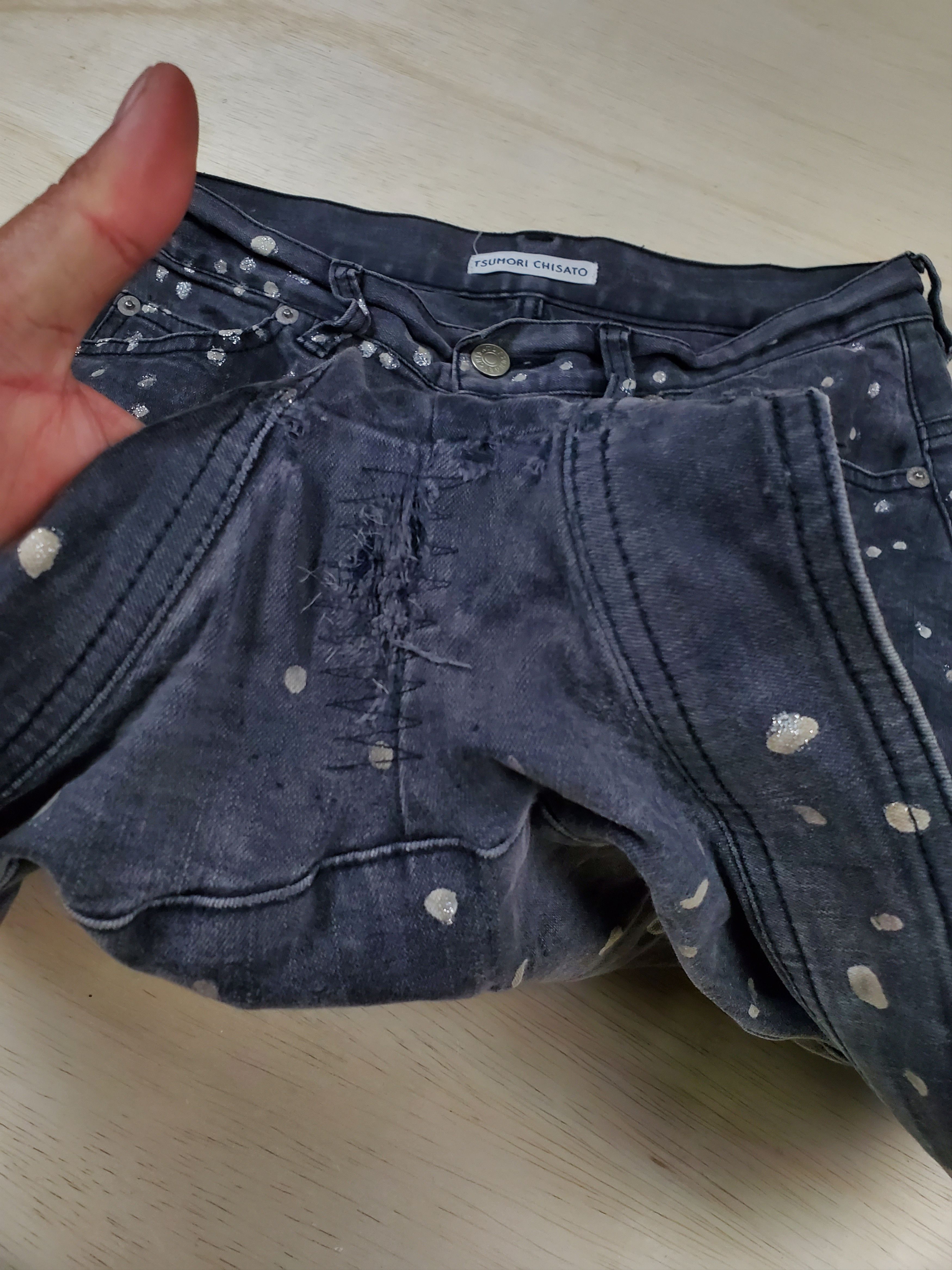 Issey Miyake × Tsumori Chisato × Vintage Vintage Short Tsumori Chisato Jeans Size 32" / US 10 / IT 46 - 11 Thumbnail