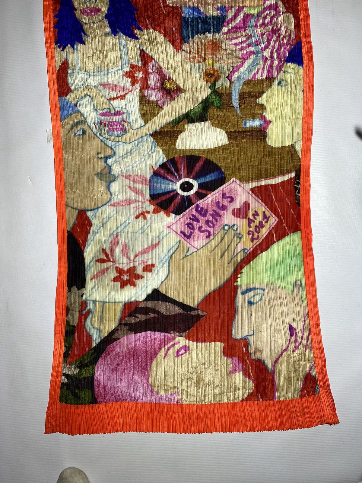 Issey Miyake × Vintage Pleats Please Issey Miyake scarf Rare Vintage Japan Size ONE SIZE - 3 Thumbnail