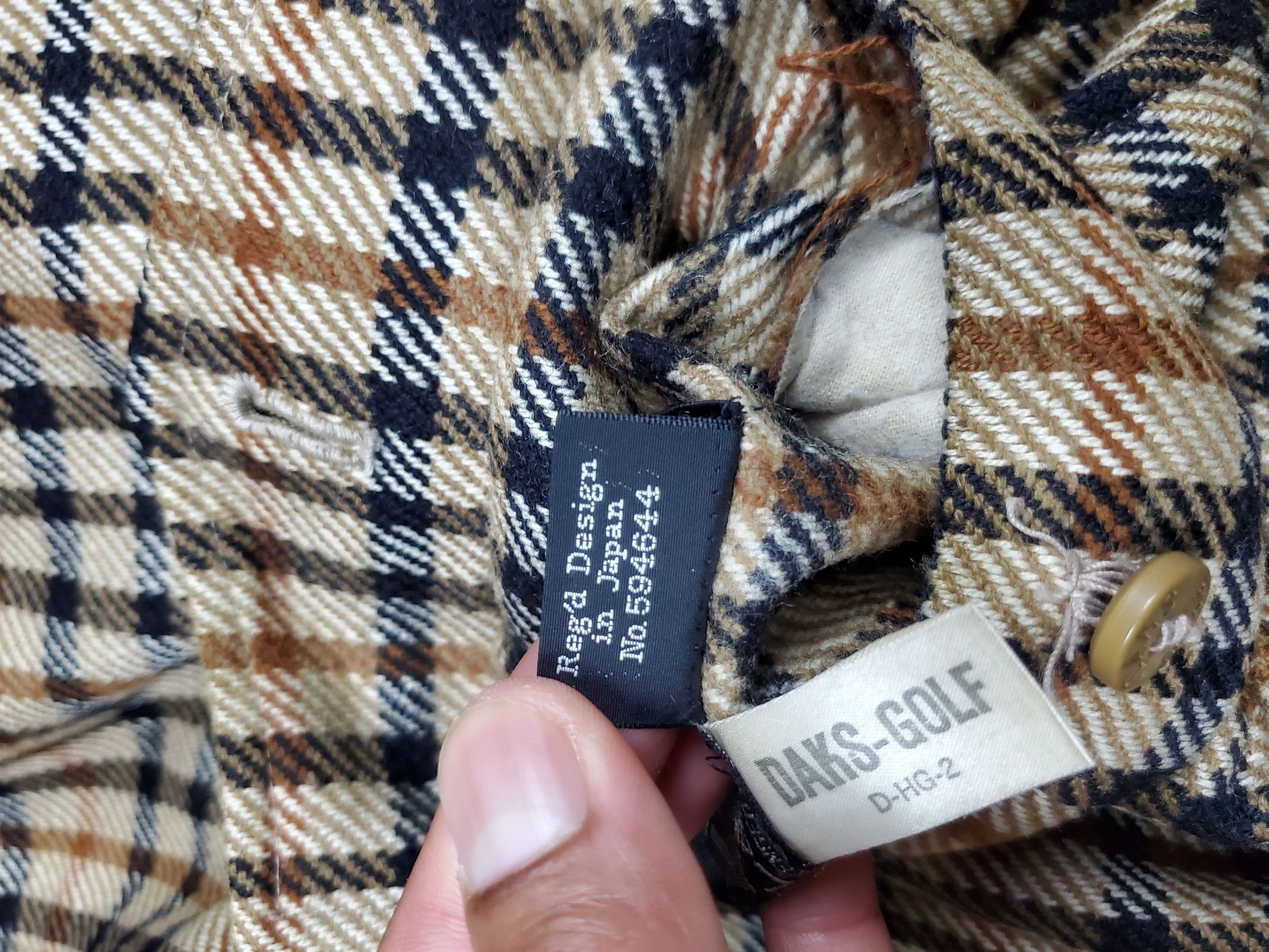 DAKS × Japanese Brand × Vintage Vintage Jacket Darks London England Revisible Size US M / EU 48-50 / 2 - 10 Thumbnail