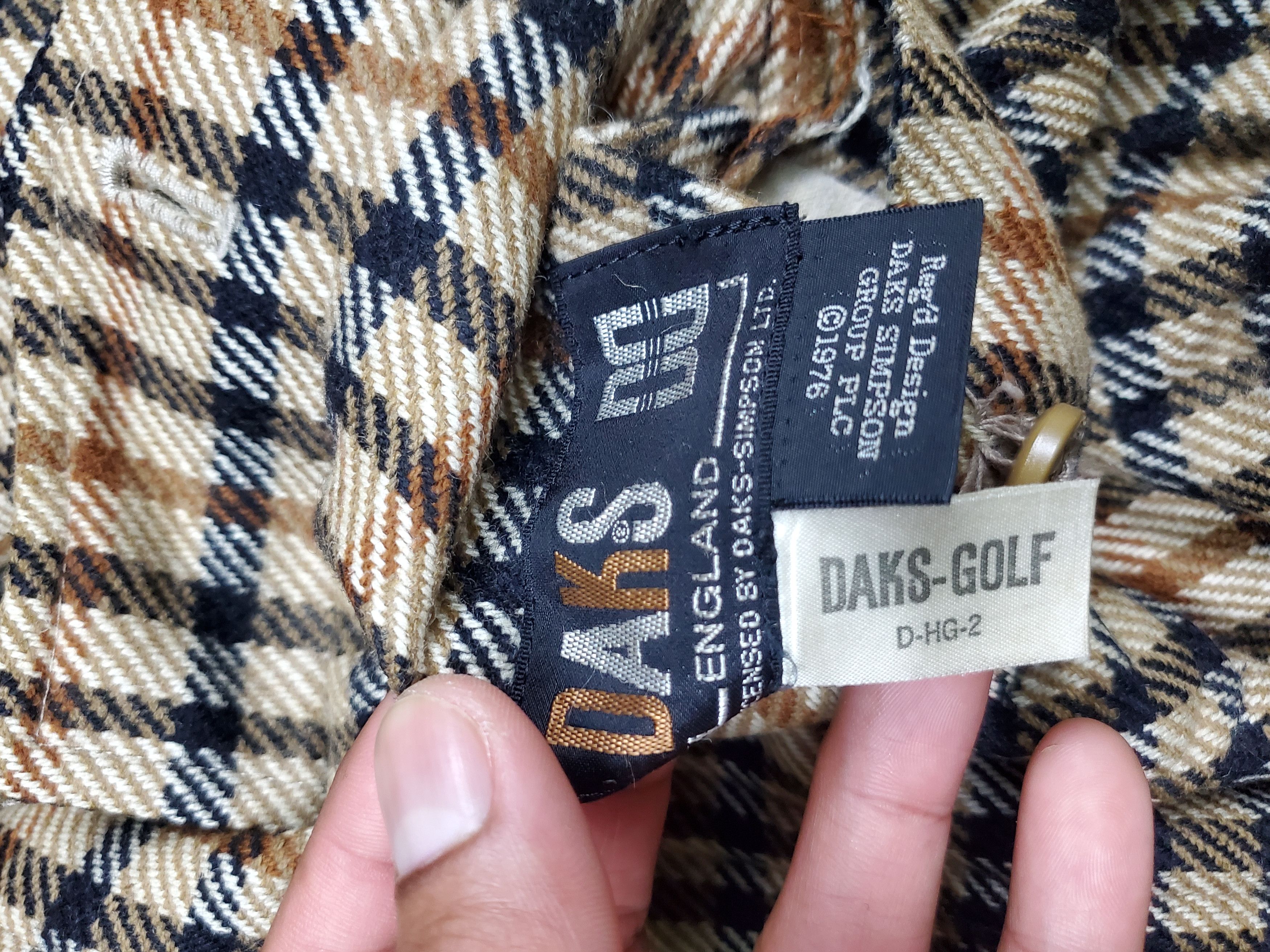 DAKS × Japanese Brand × Vintage Vintage Jacket Darks London England Revisible Size US M / EU 48-50 / 2 - 8 Thumbnail