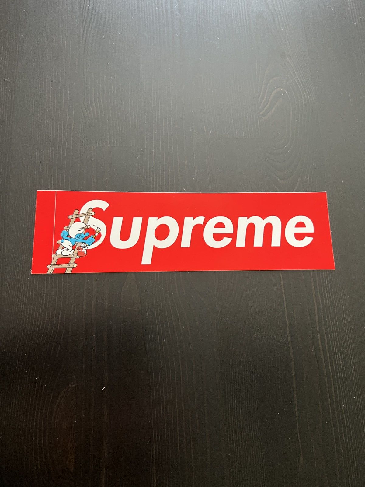 Supreme Supreme Red Smurf Sticker FW20 | Grailed
