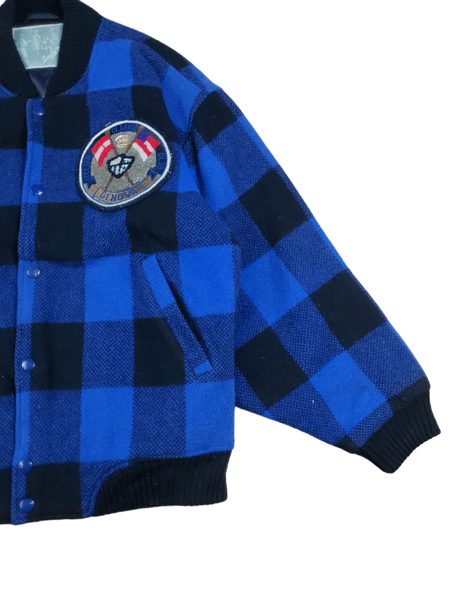 Sugar × Vintage Vintage Sugar Kids Country West Virginia Varsity Jacket Size US M / EU 48-50 / 2 - 7 Thumbnail