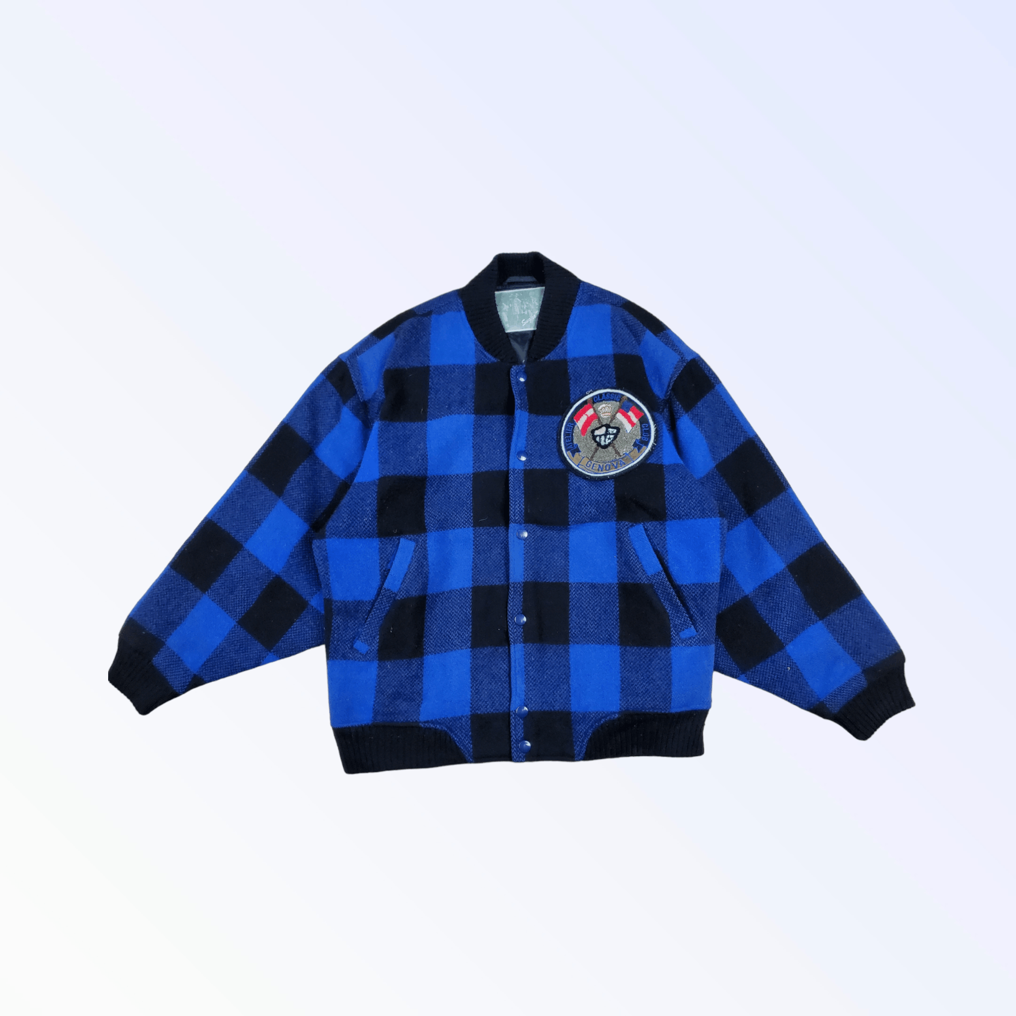 Sugar × Vintage Vintage Sugar Kids Country West Virginia Varsity Jacket Size US M / EU 48-50 / 2 - 2 Thumbnail