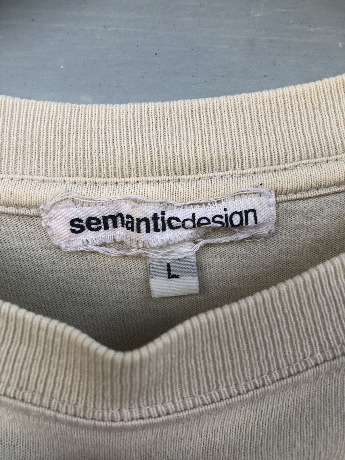 Japanese Brand Semanticdesign "The Profile Talks" Long Sleeve Size US L / EU 52-54 / 3 - 7 Thumbnail