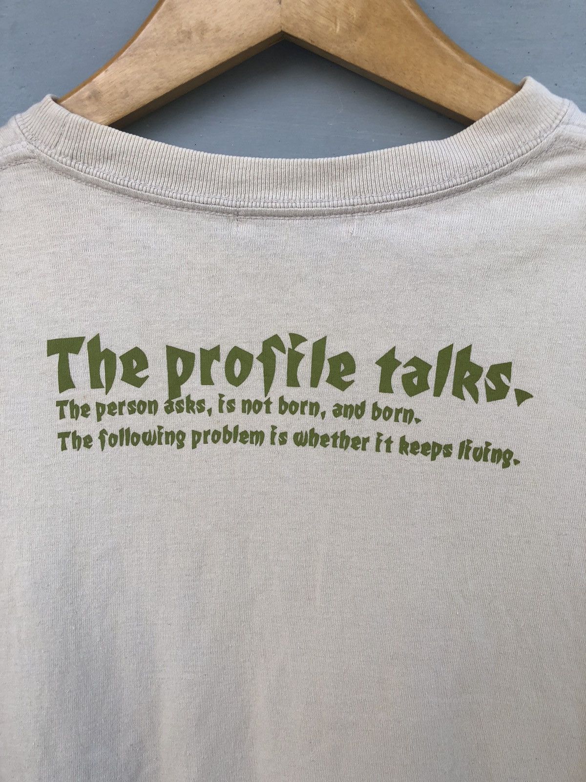 Japanese Brand Semanticdesign "The Profile Talks" Long Sleeve Size US L / EU 52-54 / 3 - 6 Thumbnail