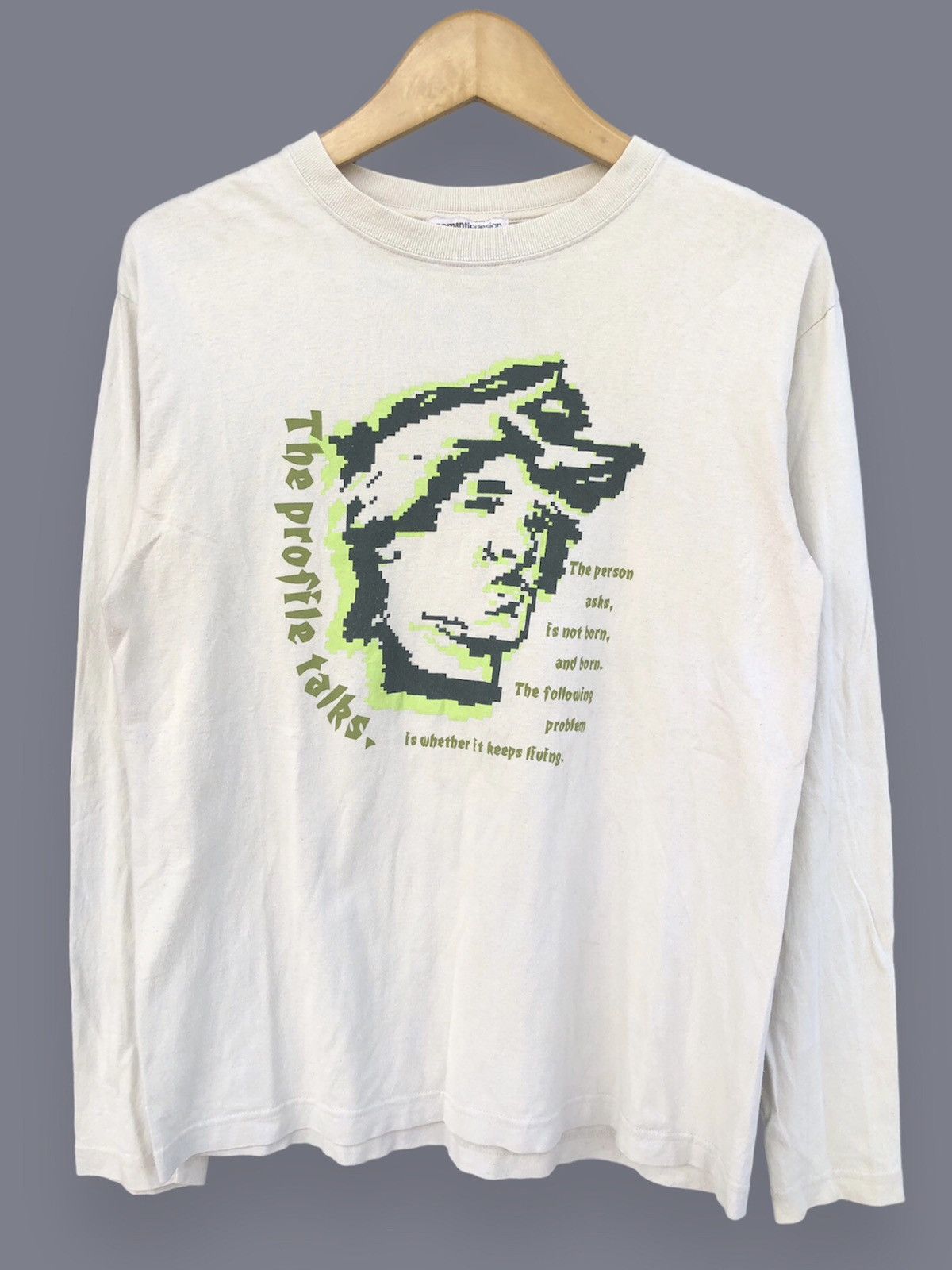 Japanese Brand Semanticdesign "The Profile Talks" Long Sleeve Size US L / EU 52-54 / 3 - 1 Thumbnail