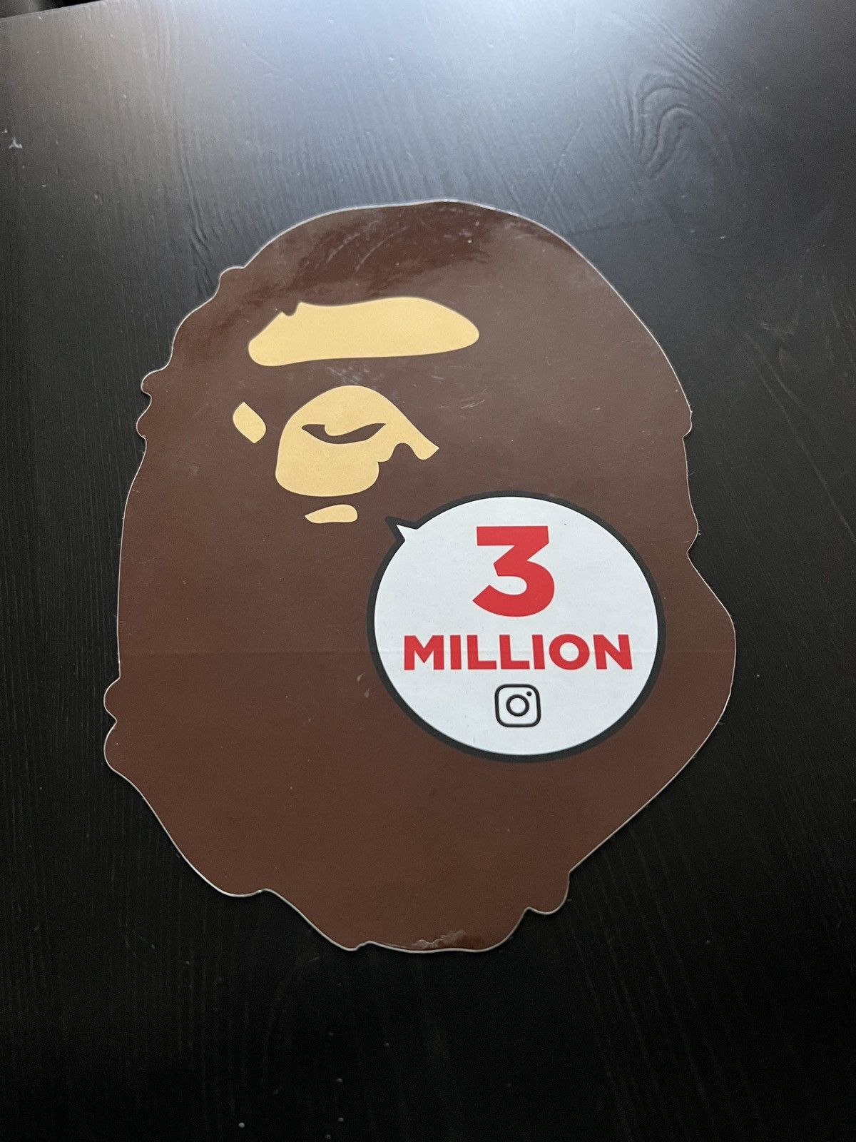 Bape Bape Giant Ape Head Celebration Sticker Size ONE SIZE - 1 Thumbnail
