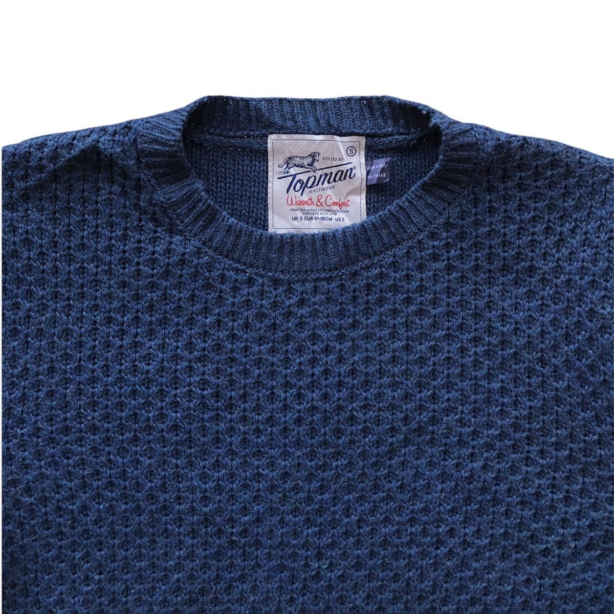 Topman Topman MADE IN ITALY Knit Sweater Size US S / EU 44-46 / 1 - 2 Thumbnail