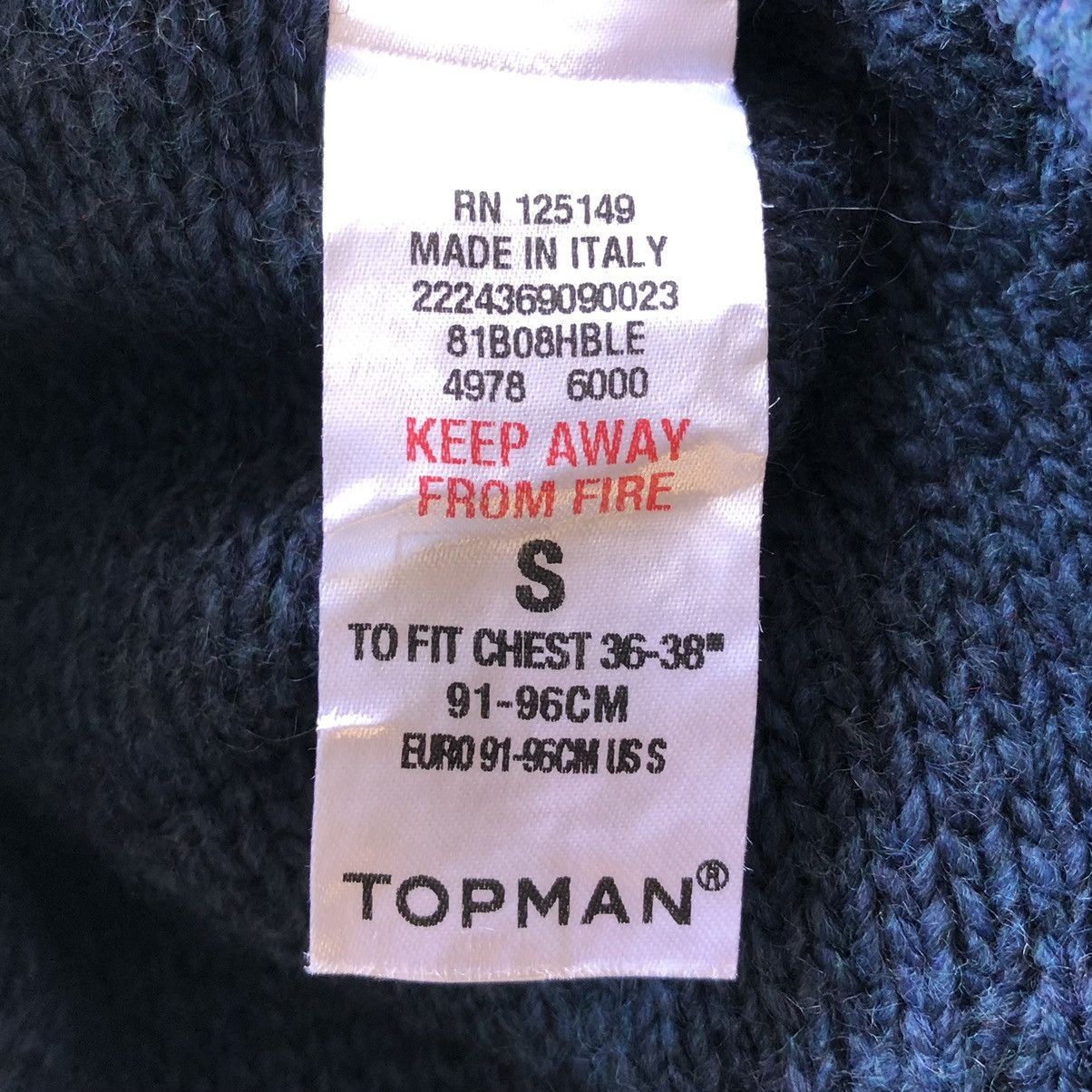 Topman Topman MADE IN ITALY Knit Sweater Size US S / EU 44-46 / 1 - 14 Thumbnail