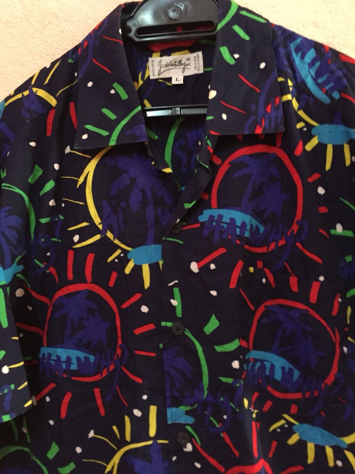 Other JEAN CHARLES DE CASTELBAJAC HAWAIIAN FLORAL PSYCHEDELIC Size US L / EU 52-54 / 3 - 2 Thumbnail