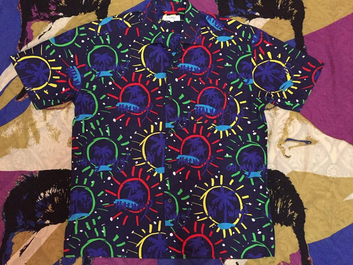 Other JEAN CHARLES DE CASTELBAJAC HAWAIIAN FLORAL PSYCHEDELIC Size US L / EU 52-54 / 3 - 3 Thumbnail