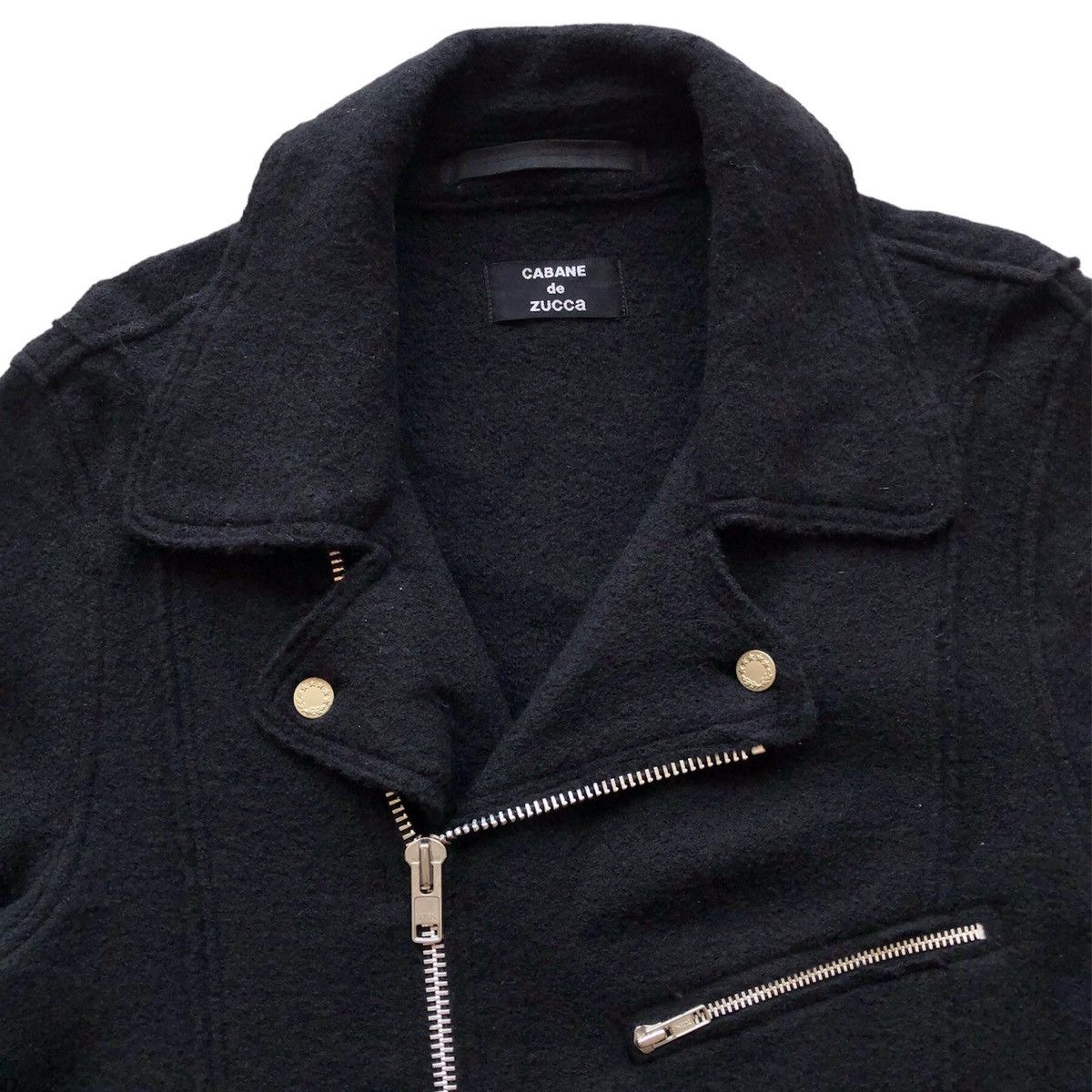 CABANE de ZUCCa Vintage Cabane de Zucca Issey Miyake Motocycle Jacket Size US M / EU 48-50 / 2 - 7 Thumbnail