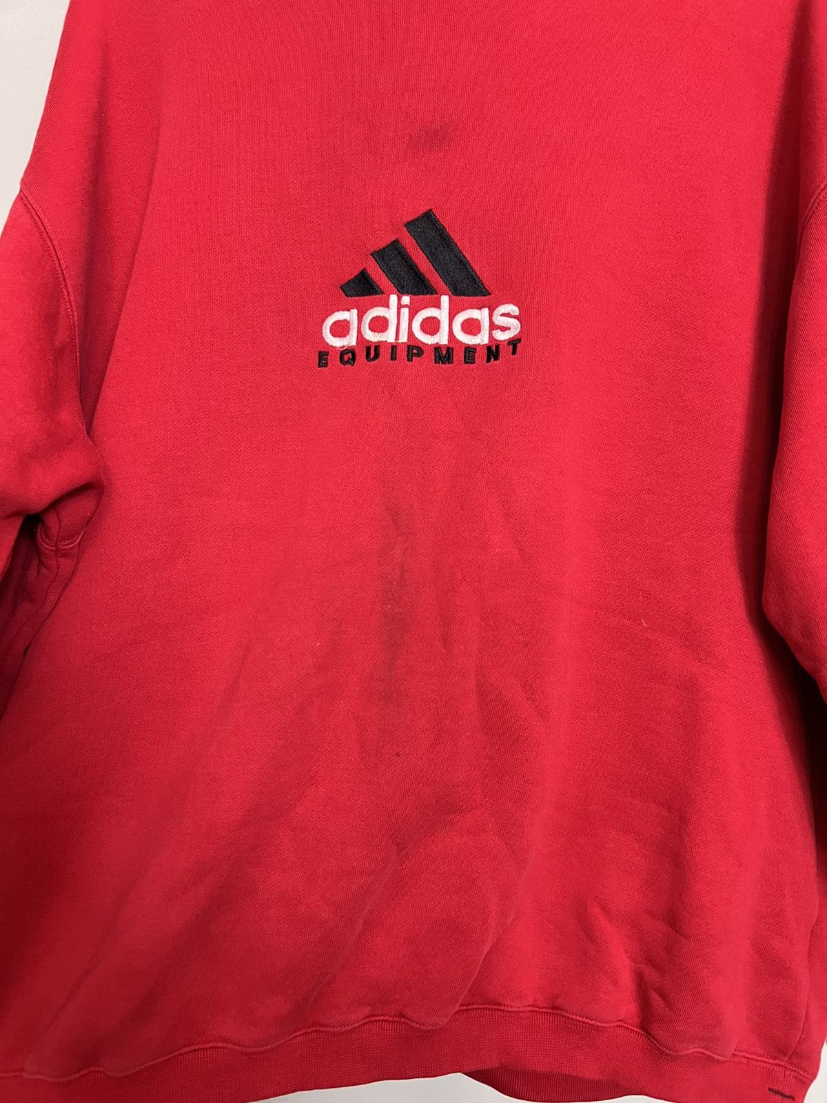 Adidas Rare Vintage 90s Adidas Equipment Sweatshirt Big Logo Hype Size US XL / EU 56 / 4 - 8 Thumbnail