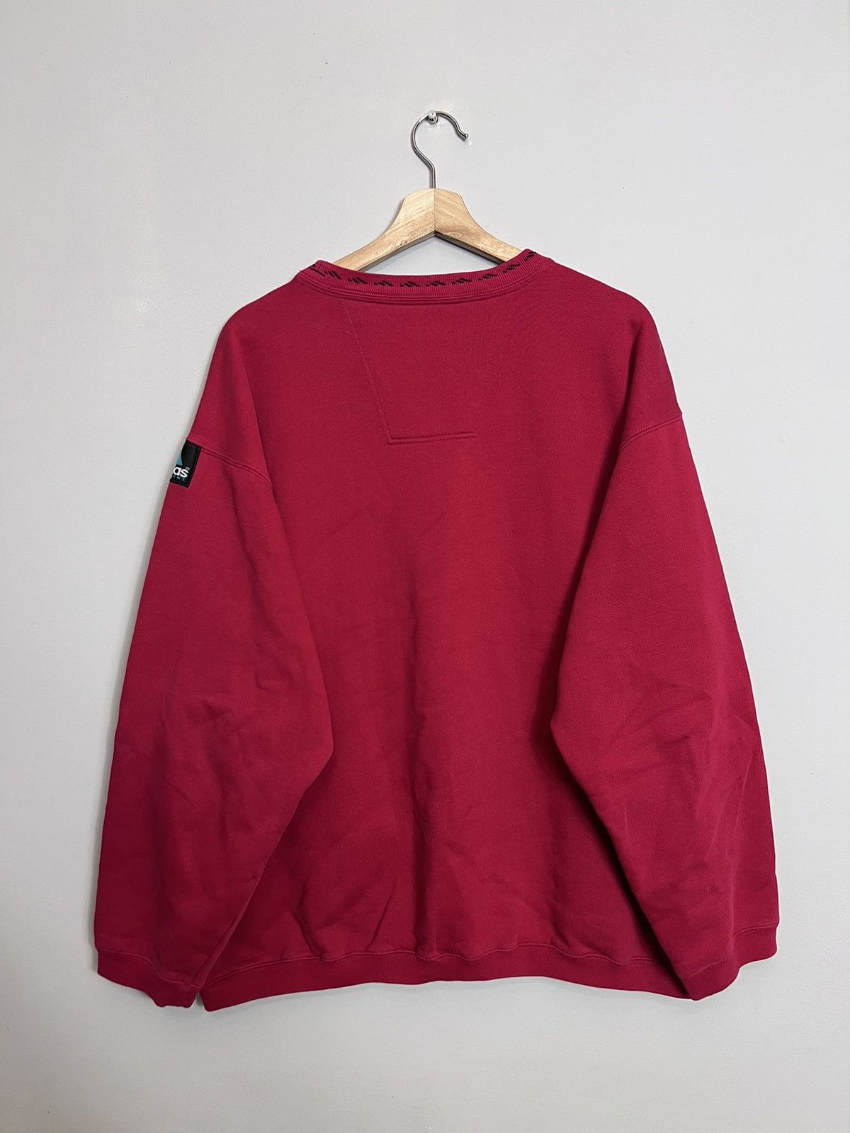 Adidas Rare Vintage 90s Adidas Equipment Sweatshirt Big Logo Hype Size US XL / EU 56 / 4 - 2 Thumbnail