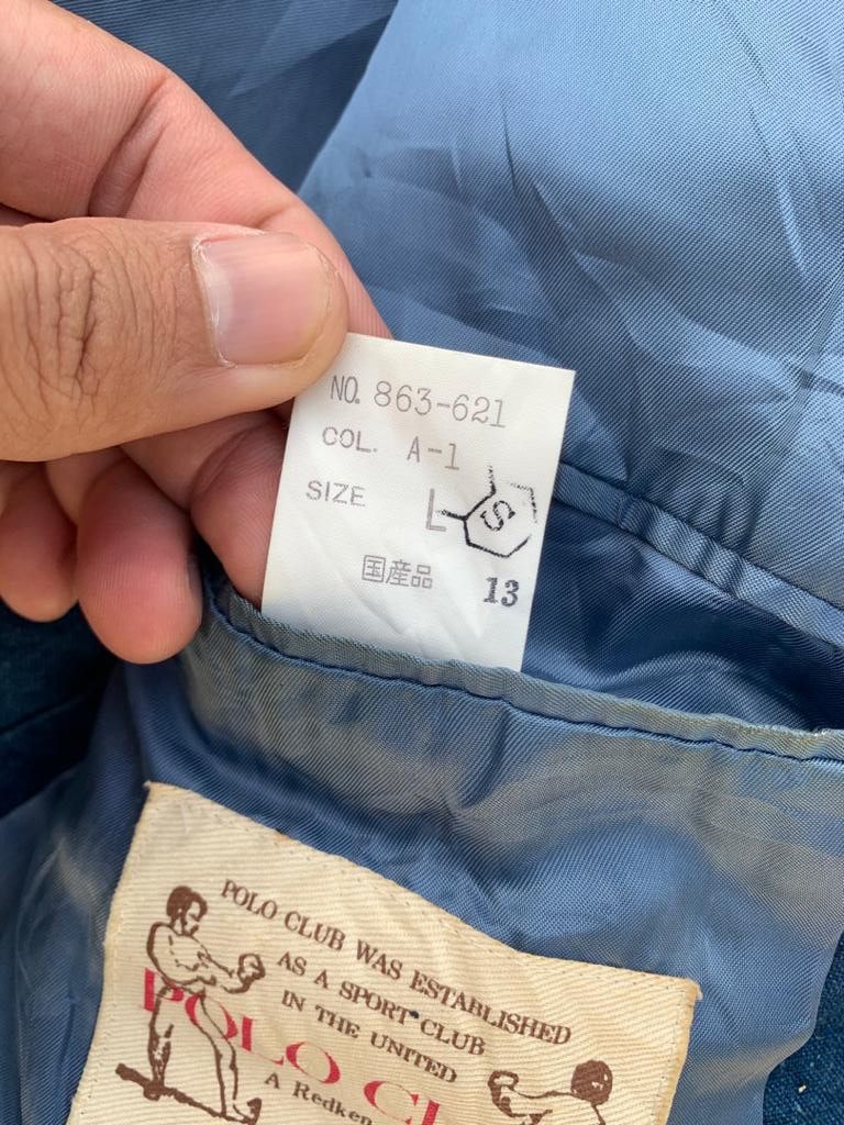 Japanese Brand × Vintage POLO CLUB Blazer Size 44R - 11 Thumbnail