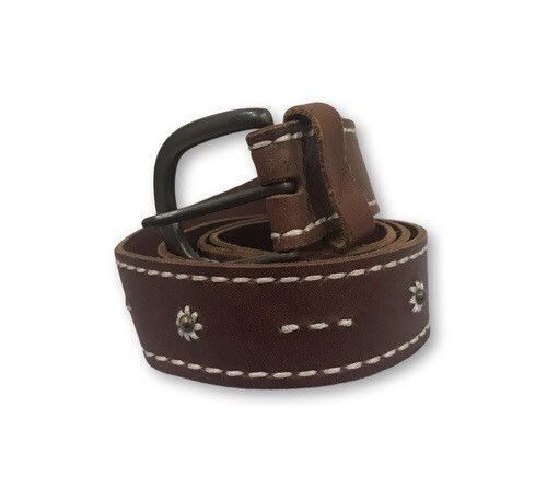 image of Unbrand Flower Design Belt, Men's