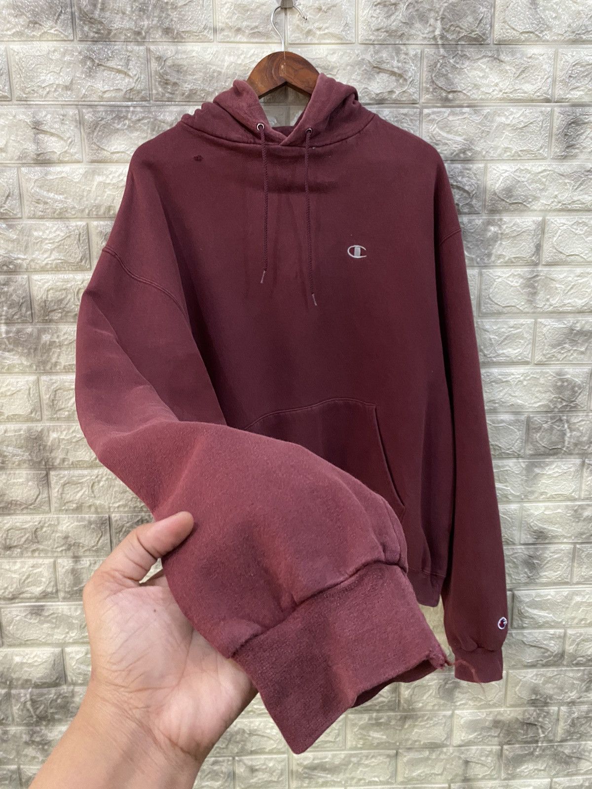 Champion × Vintage Champion Hoodie Size US L / EU 52-54 / 3 - 5 Thumbnail
