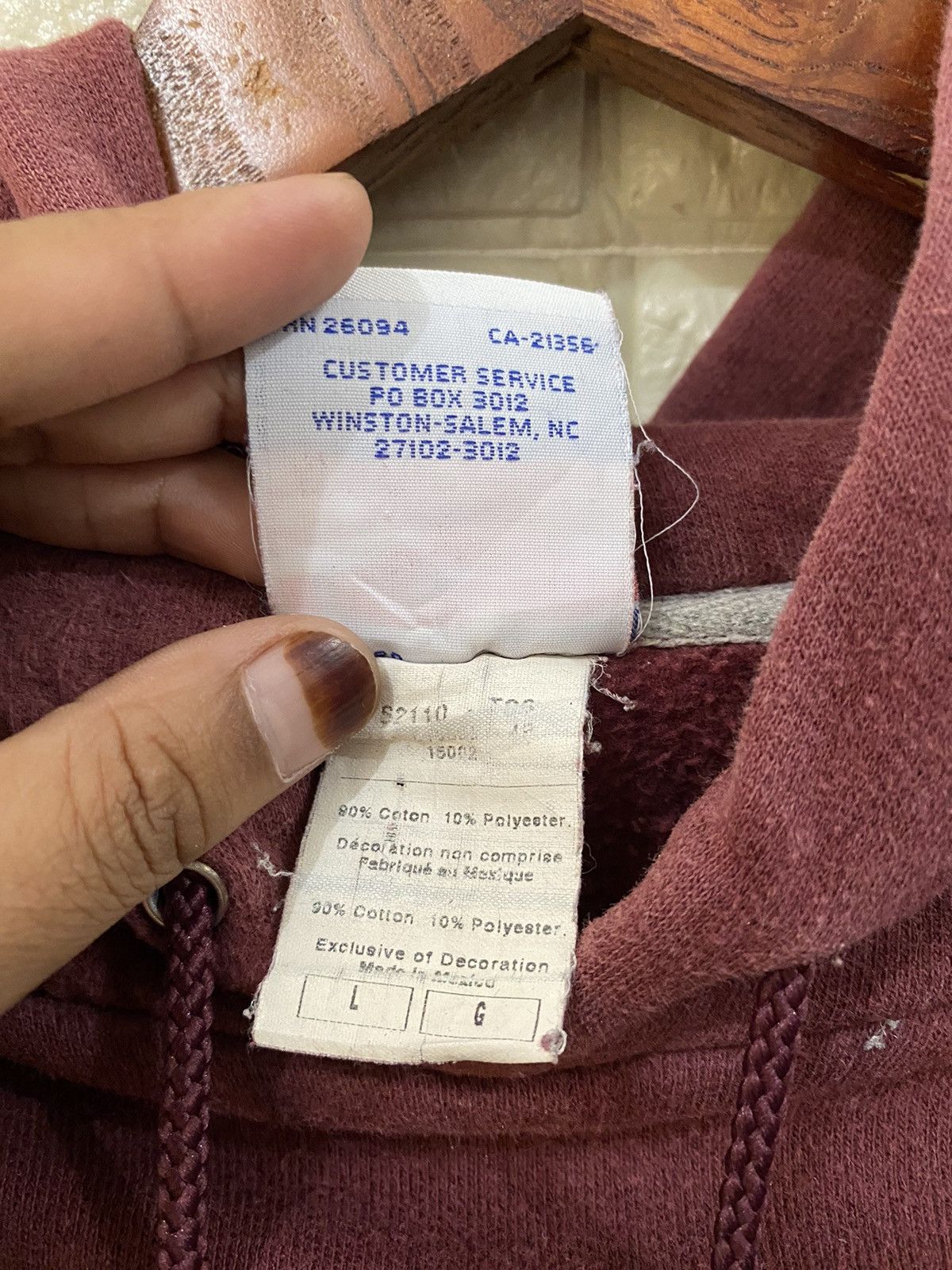Champion × Vintage Champion Hoodie Size US L / EU 52-54 / 3 - 10 Thumbnail