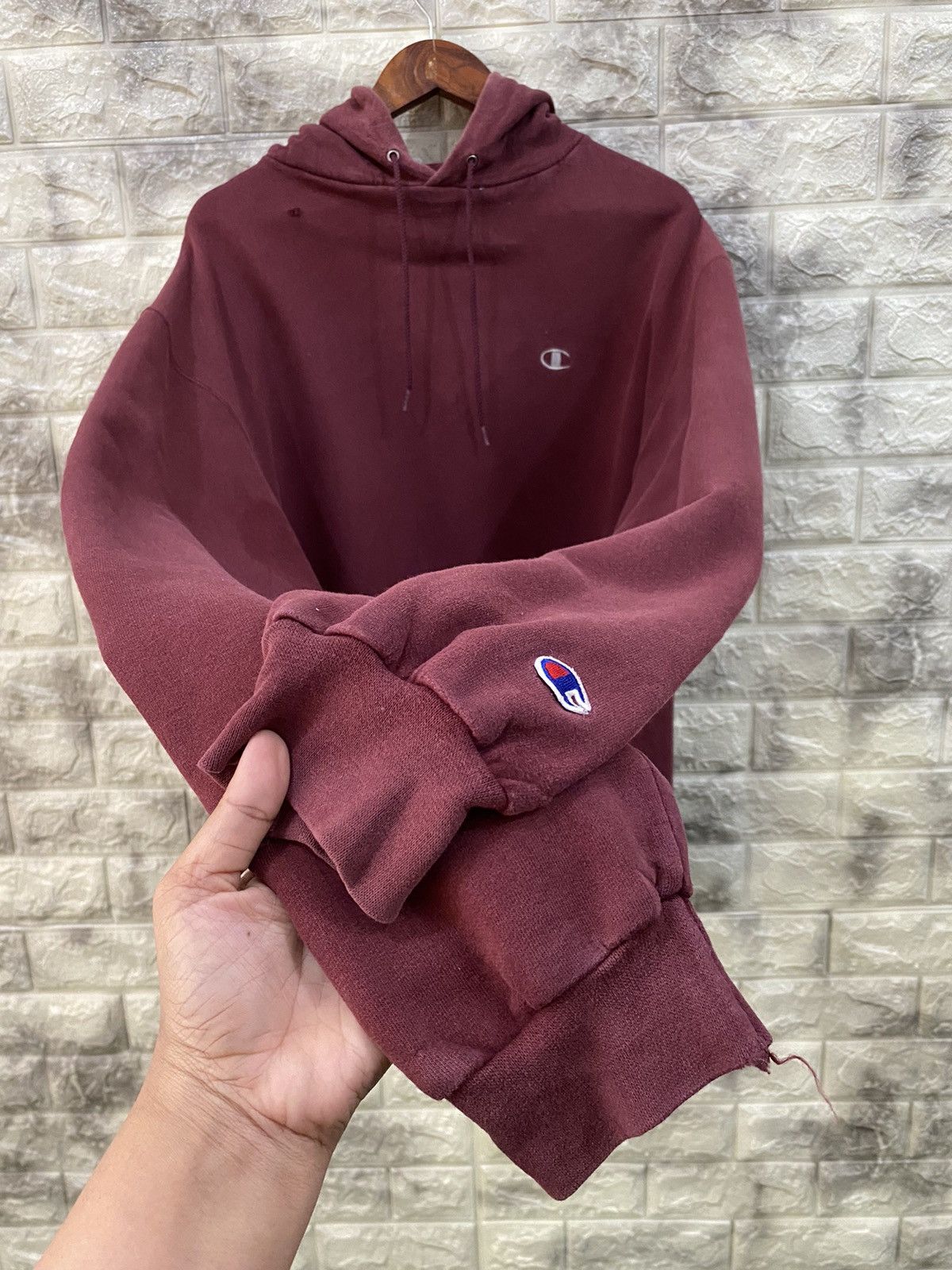 Champion × Vintage Champion Hoodie Size US L / EU 52-54 / 3 - 6 Thumbnail