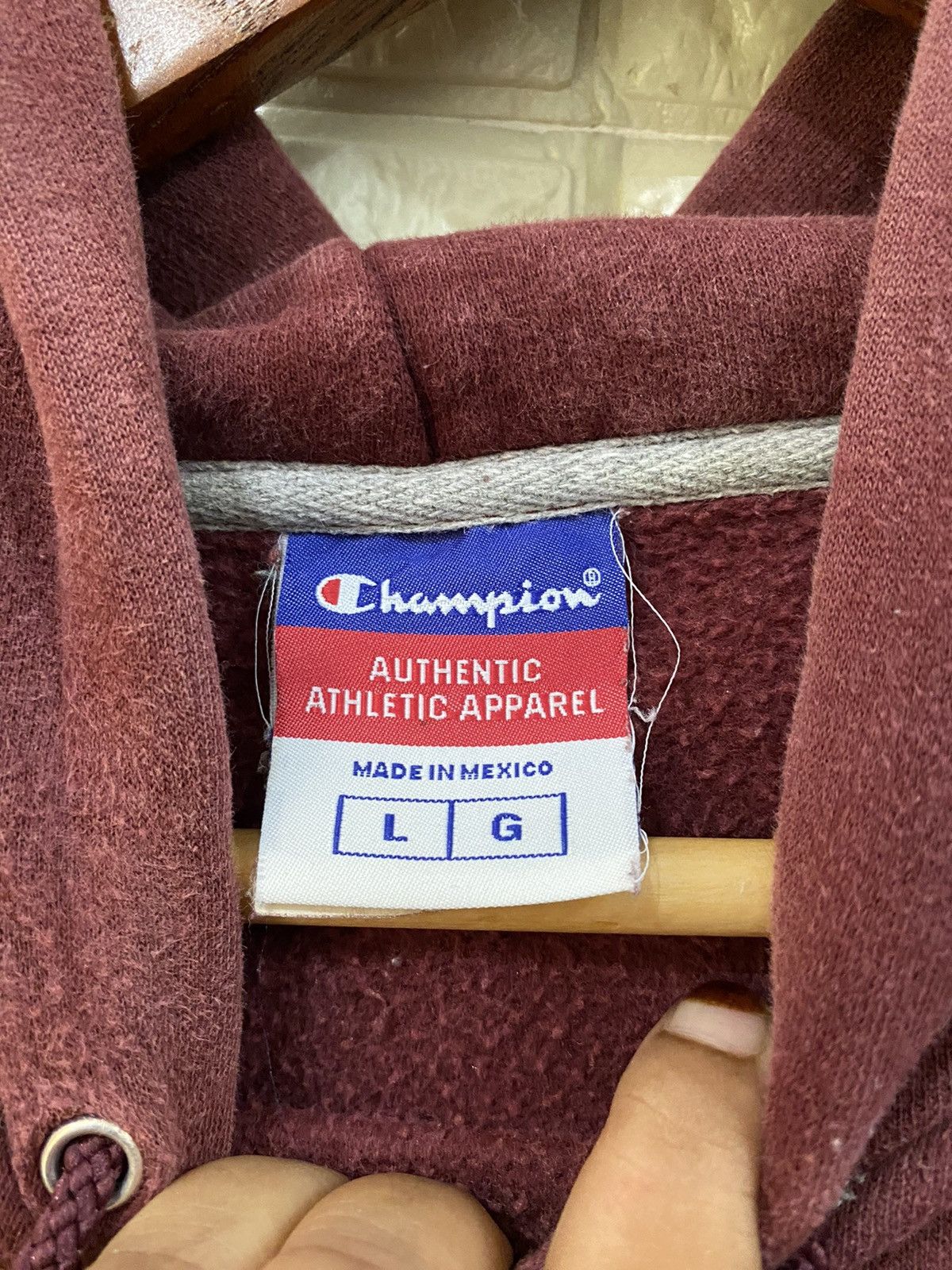 Champion × Vintage Champion Hoodie Size US L / EU 52-54 / 3 - 9 Thumbnail