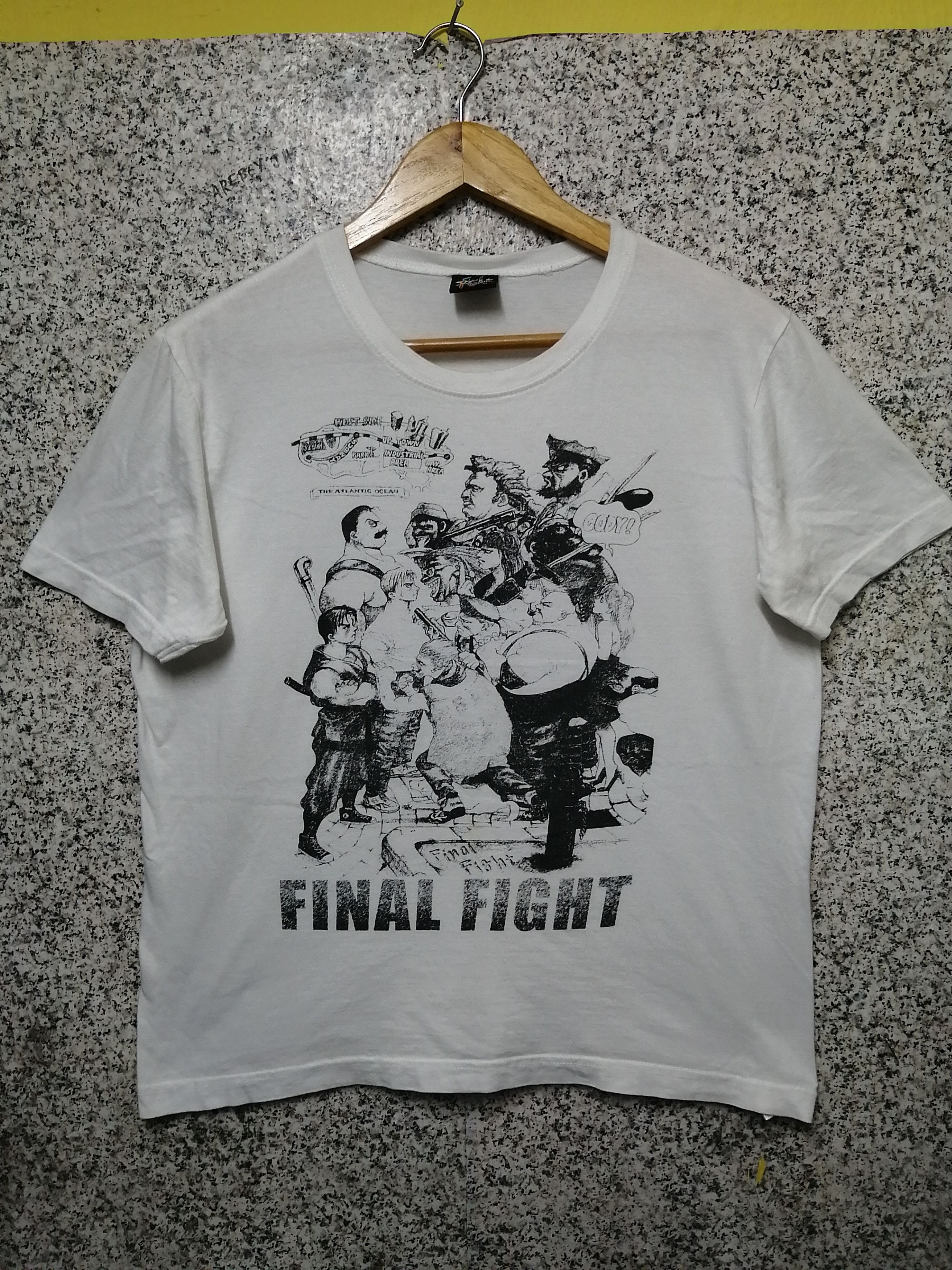T-shirt Tekken X Street Fighter Édition Rare - Jeu Vidéo Crossover - Comme Neuf