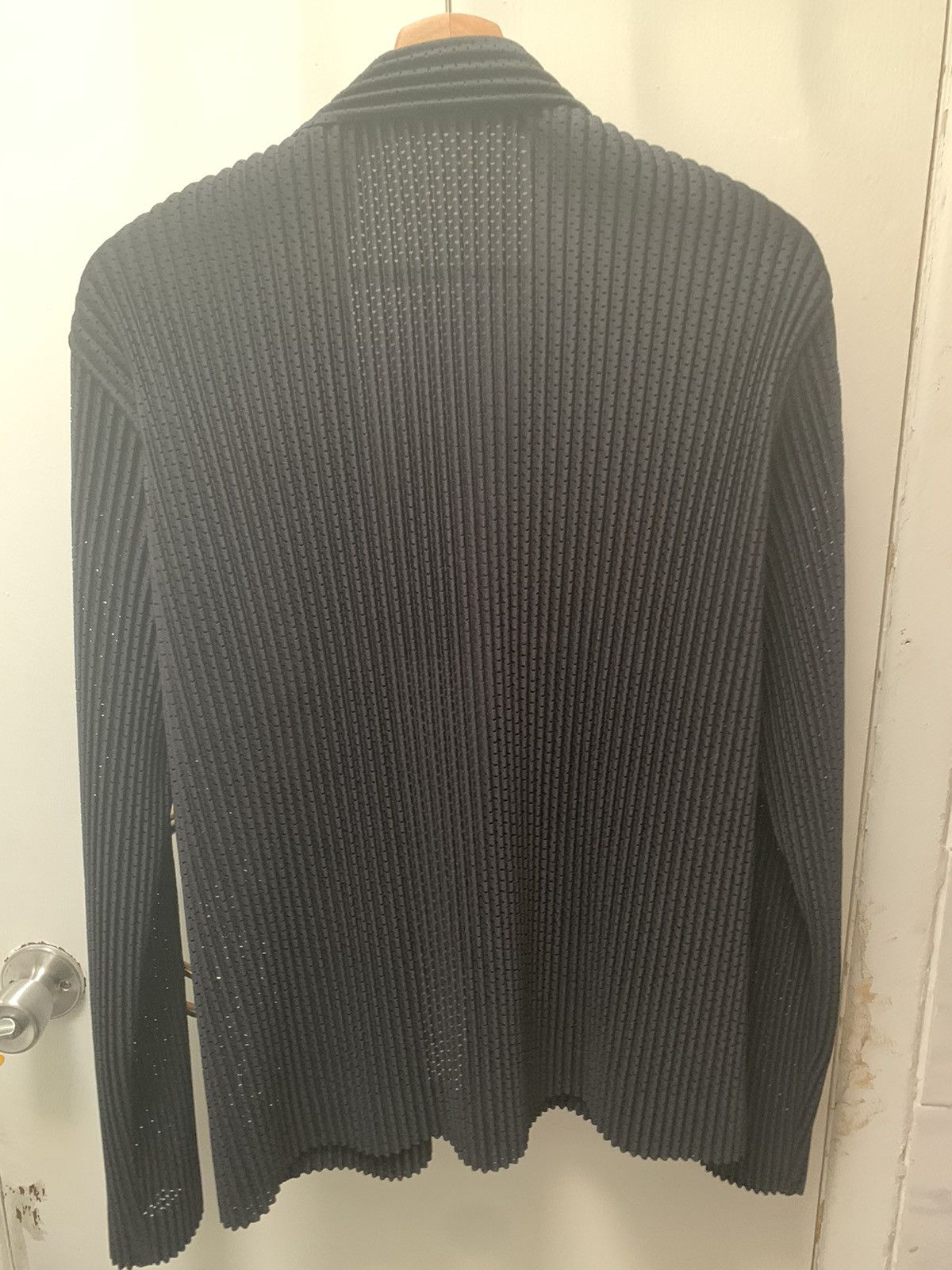 Issey Miyake Homme Plisse Collar Zip Up Jacket Size US L / EU 52-54 / 3 - 3 Thumbnail