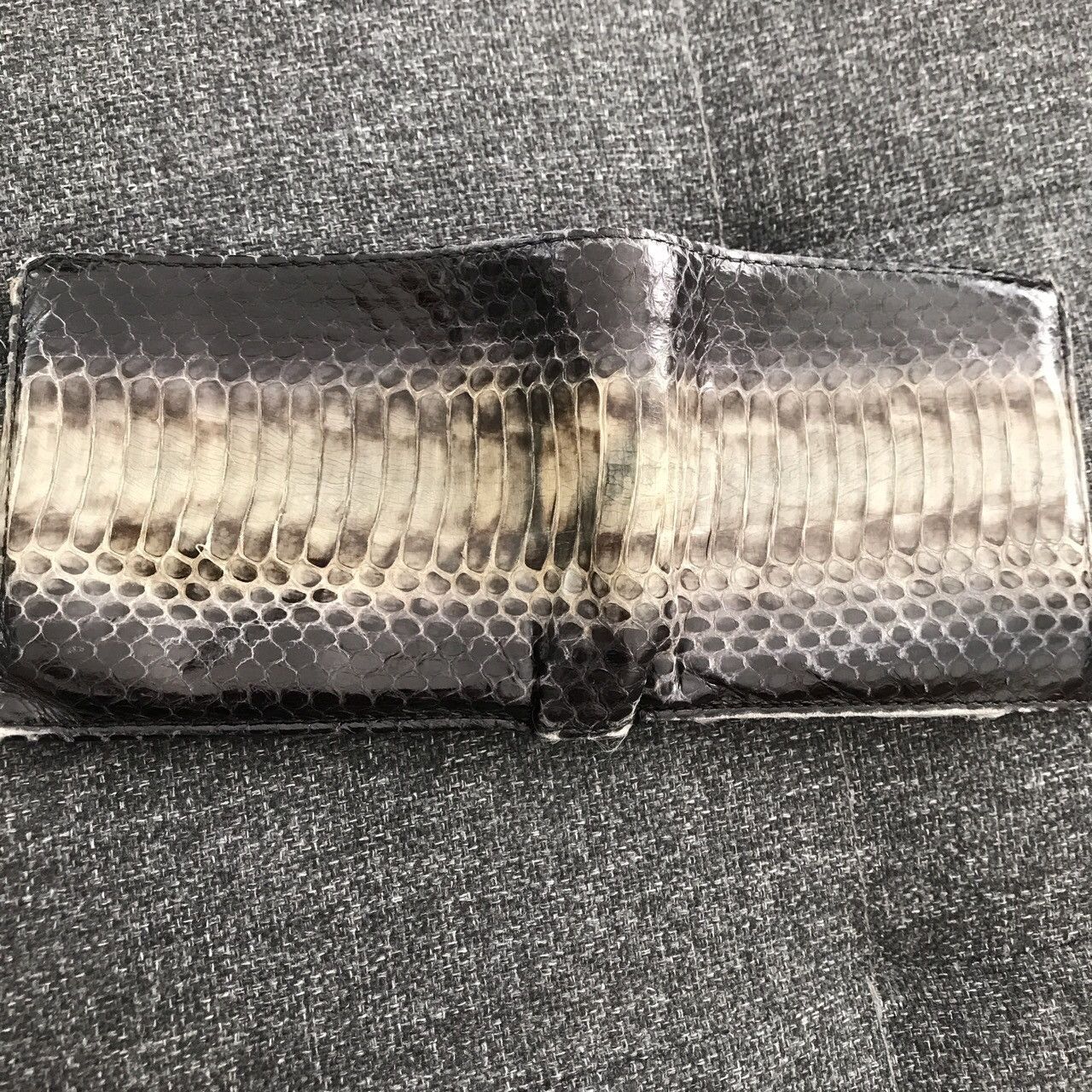 Paul Smith × Vintage PAUL SMITH SNAKESKIN BILLFOLD WALLET Size ONE SIZE - 3 Thumbnail