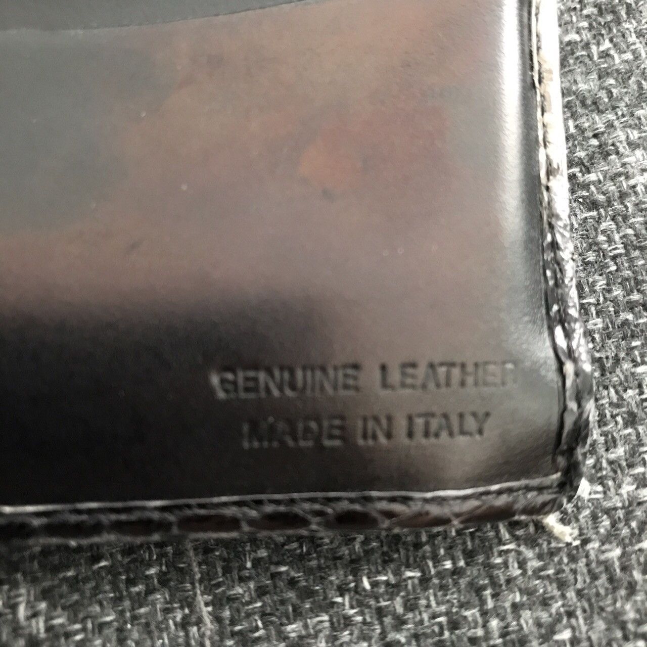 Paul Smith × Vintage PAUL SMITH SNAKESKIN BILLFOLD WALLET Size ONE SIZE - 6 Thumbnail