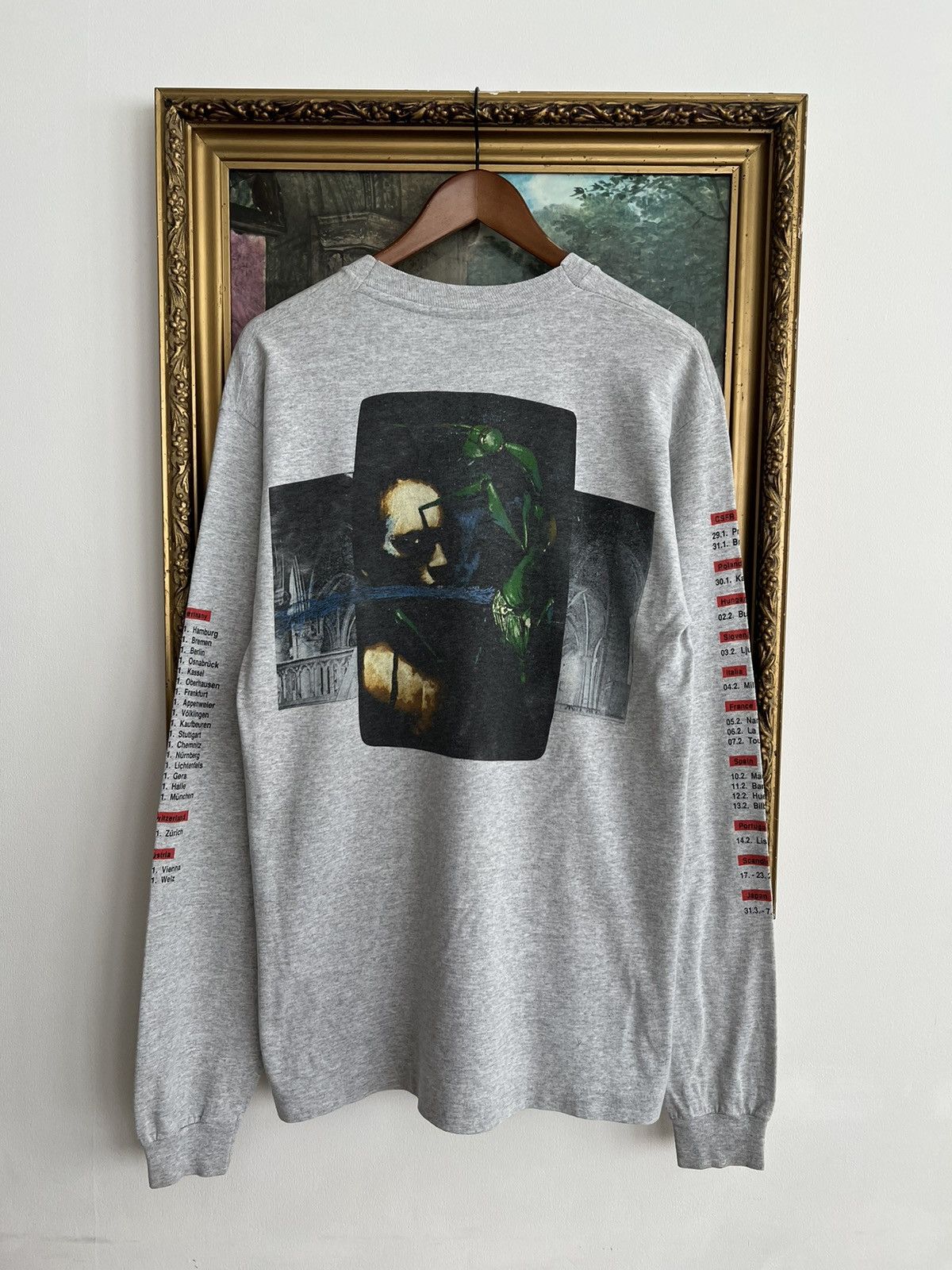 Band Tees × Vintage Vintage 1993 Kreator World after the Rain Tour Long Sleeve Size US L / EU 52-54 / 3 - 1 Thumbnail