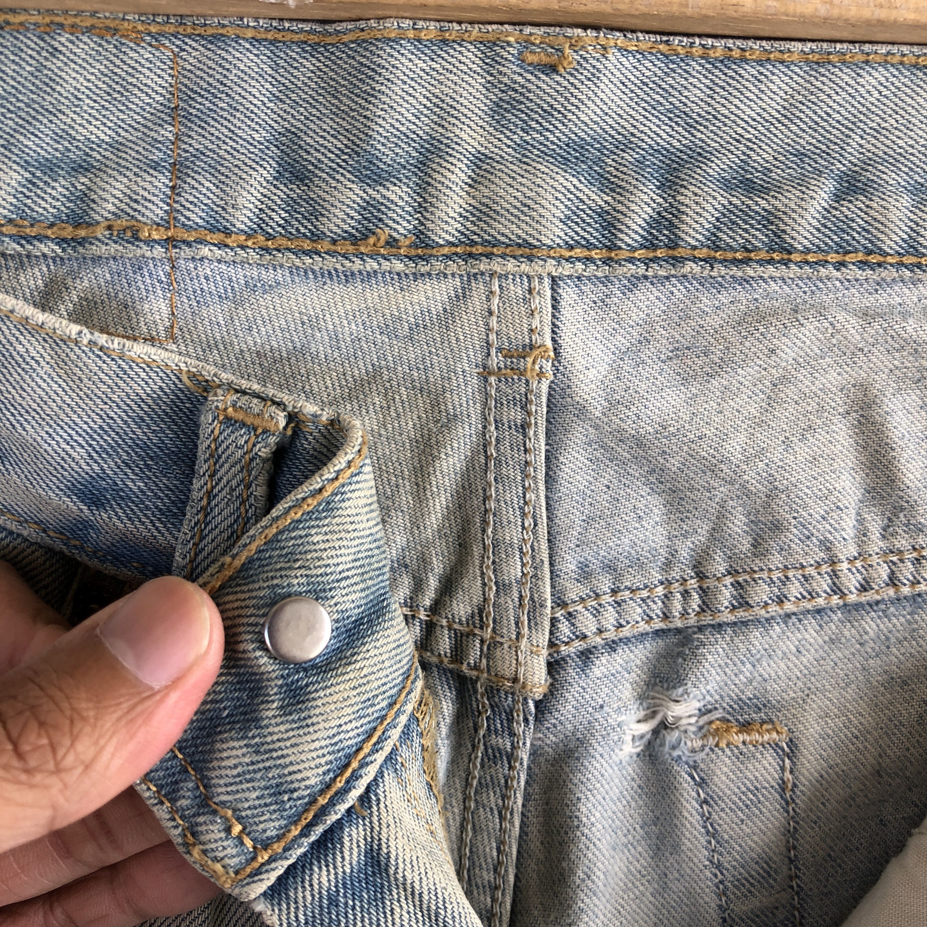 Levi's Vintage Levis Faded Blue Jeans Wash Orange Tab Denim Pants Size US 28 / EU 44 - 7 Thumbnail