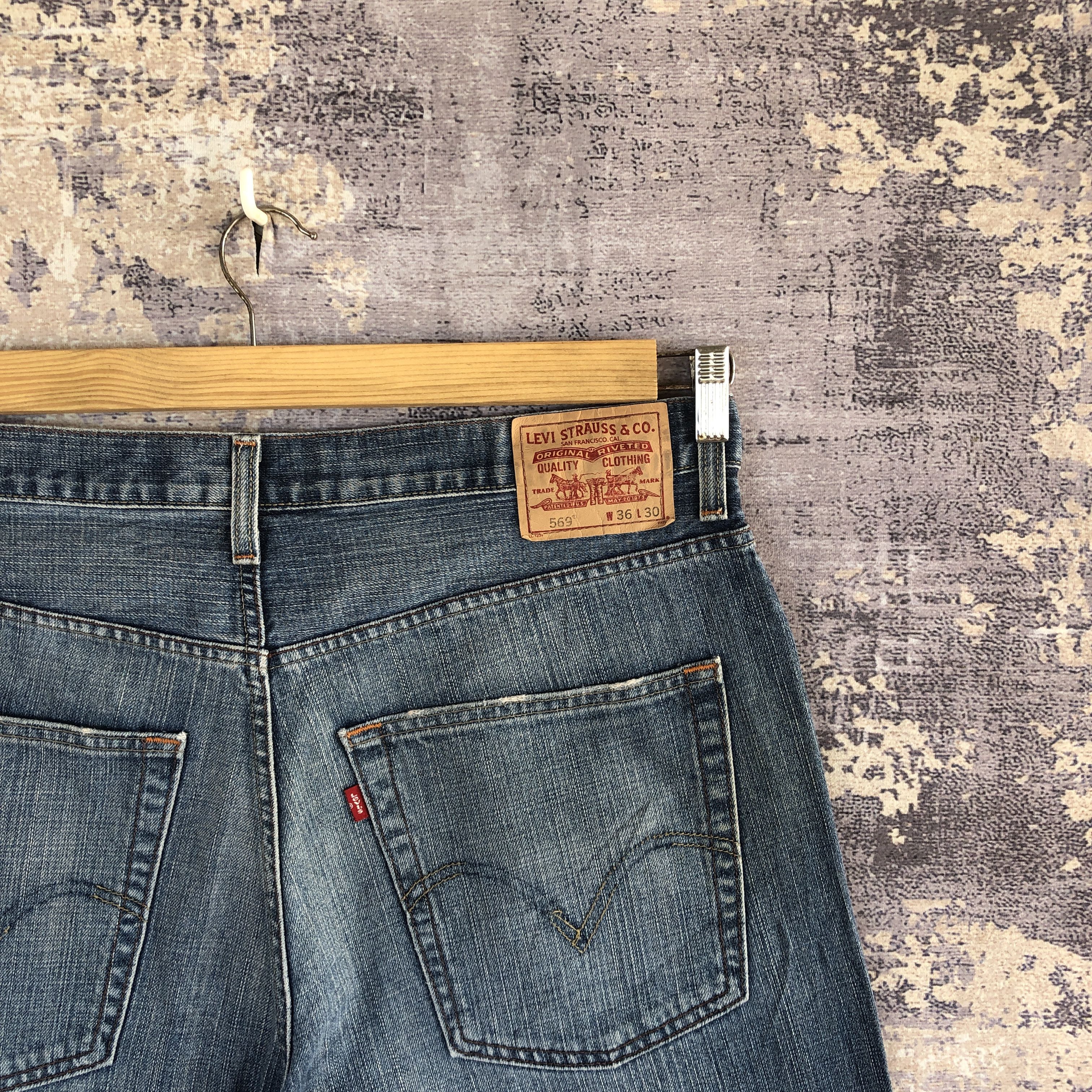 Levi's Vintage Levi's Jeans Levis Loose Straight Denim Pants Size US 36 / EU 52 - 5 Thumbnail