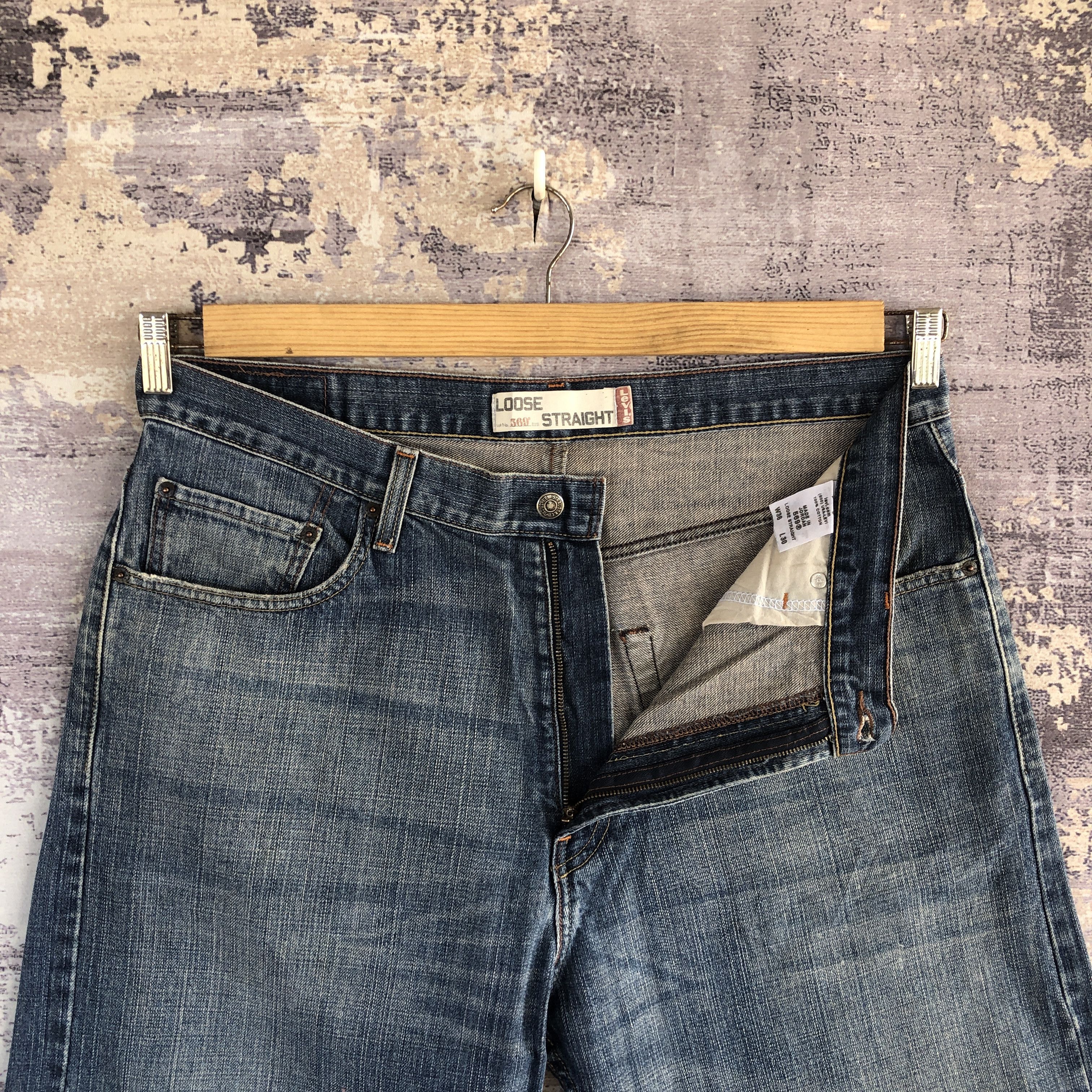 Levi's Vintage Levi's Jeans Levis Loose Straight Denim Pants Size US 36 / EU 52 - 6 Thumbnail