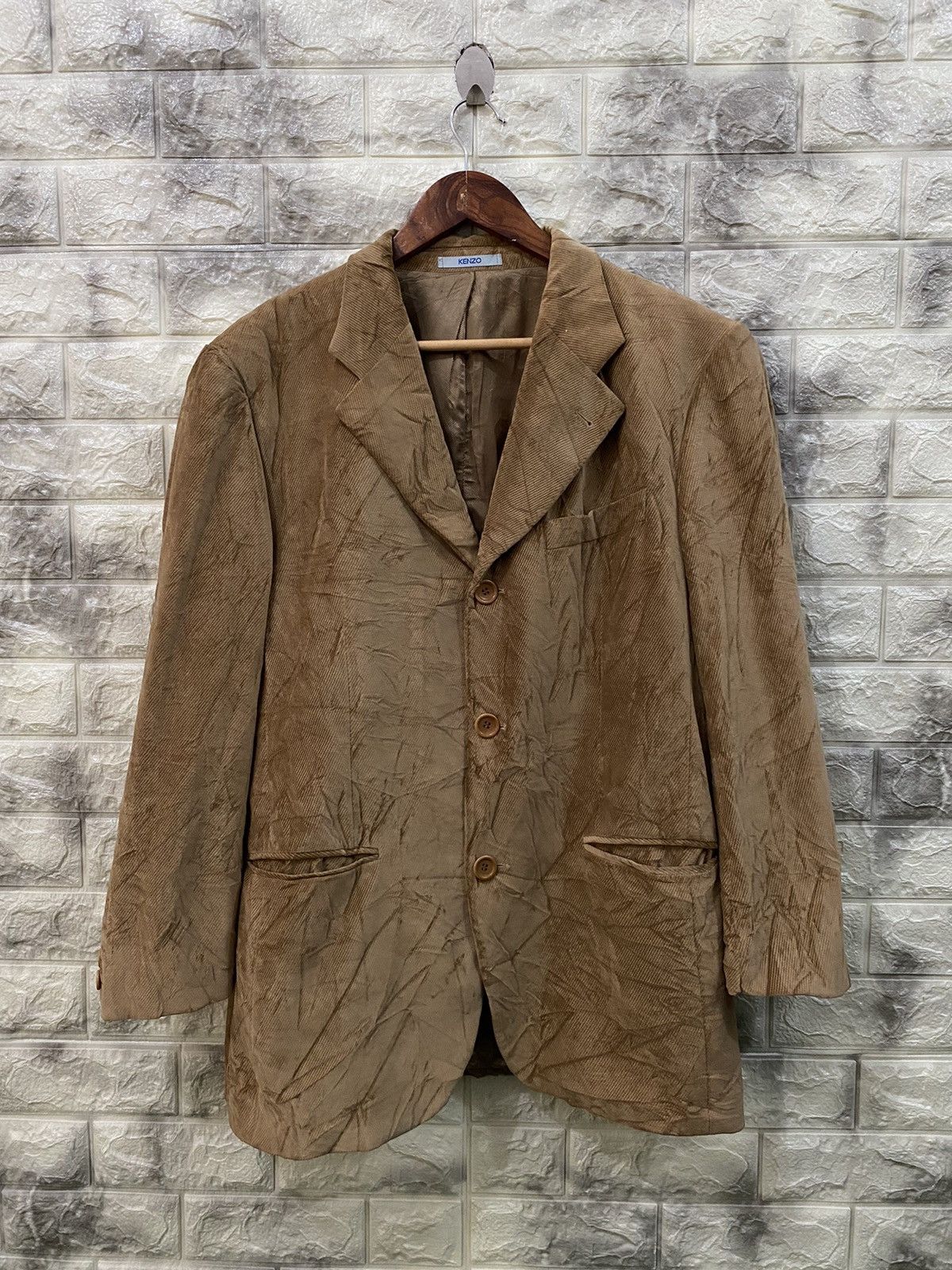 Kenzo × Vintage Vintage Kenzo Velvet Jacket Size US M / EU 48-50 / 2 - 1 Thumbnail