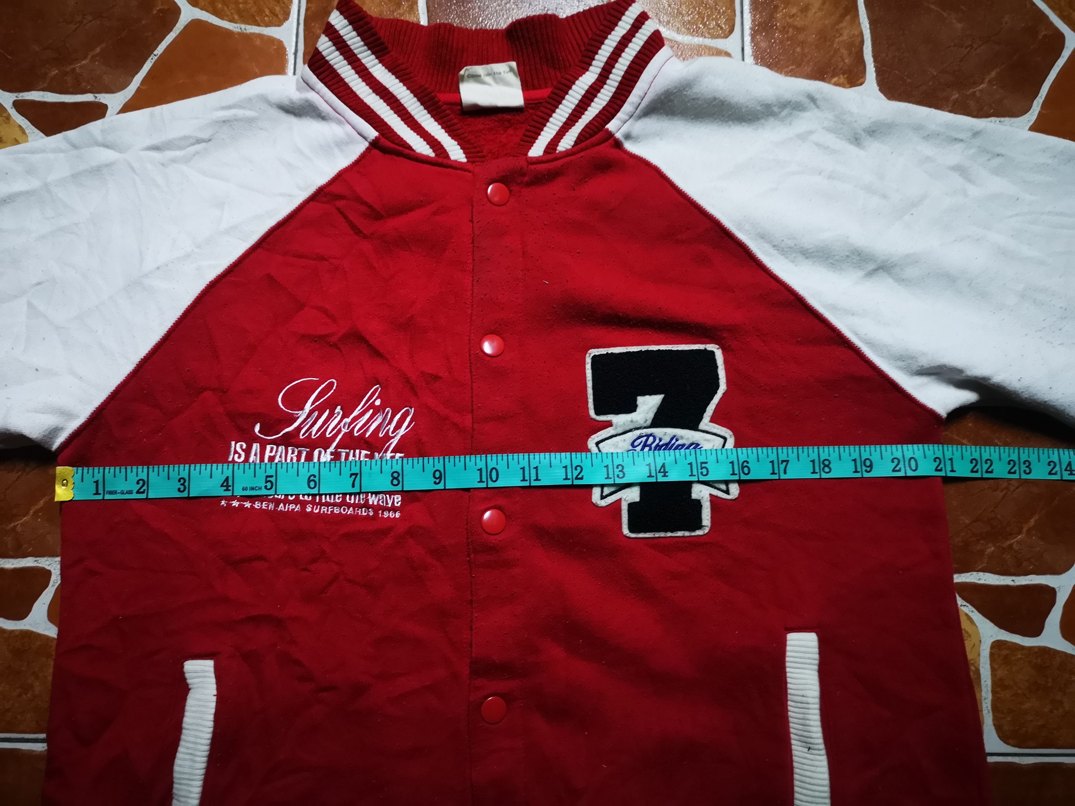 Japanese Brand Varsity Jacket surfing X Japanese Brand Size US L / EU 52-54 / 3 - 11 Thumbnail